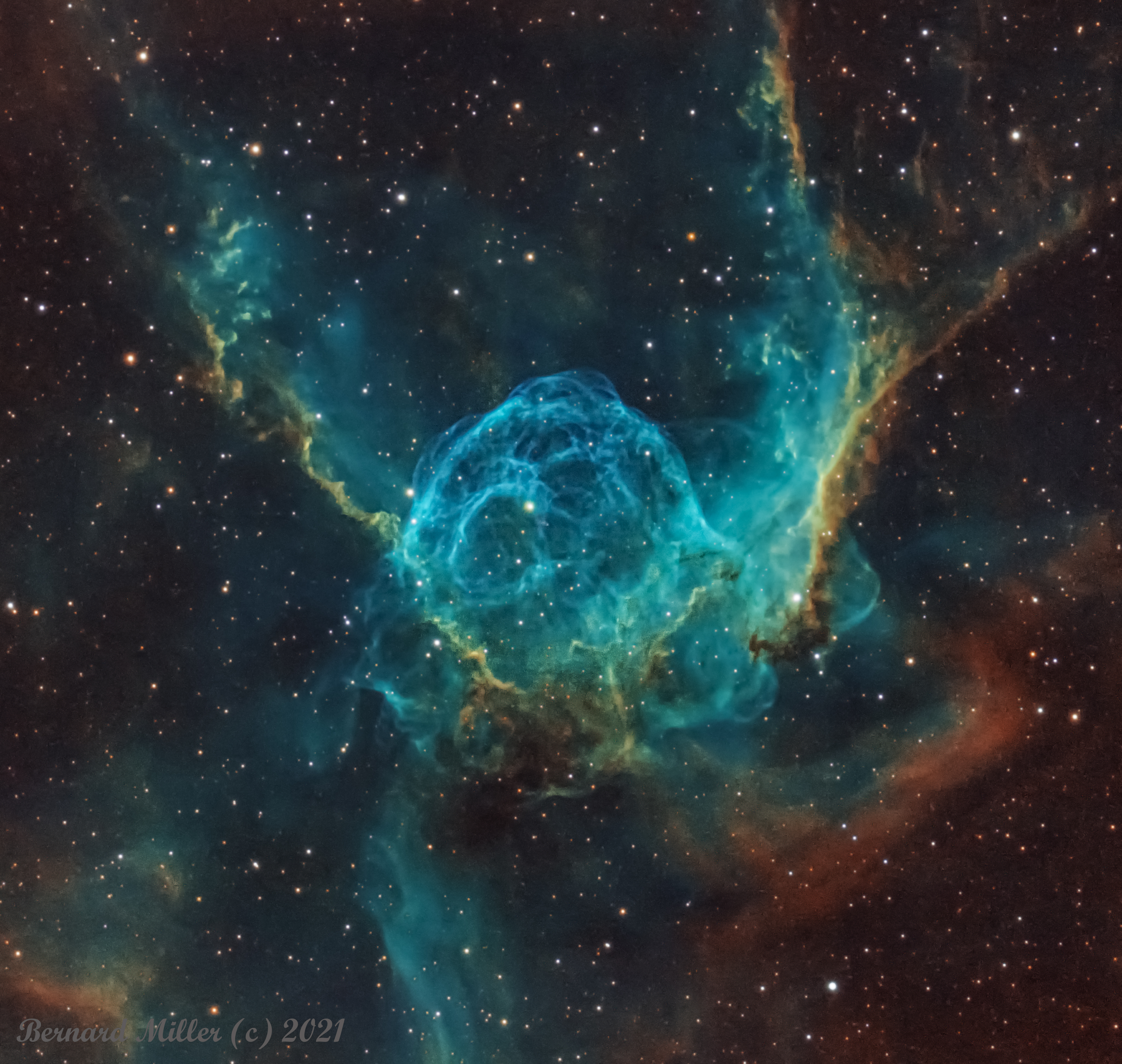 APOD: 2021 July 20 – Thor’s Helmet