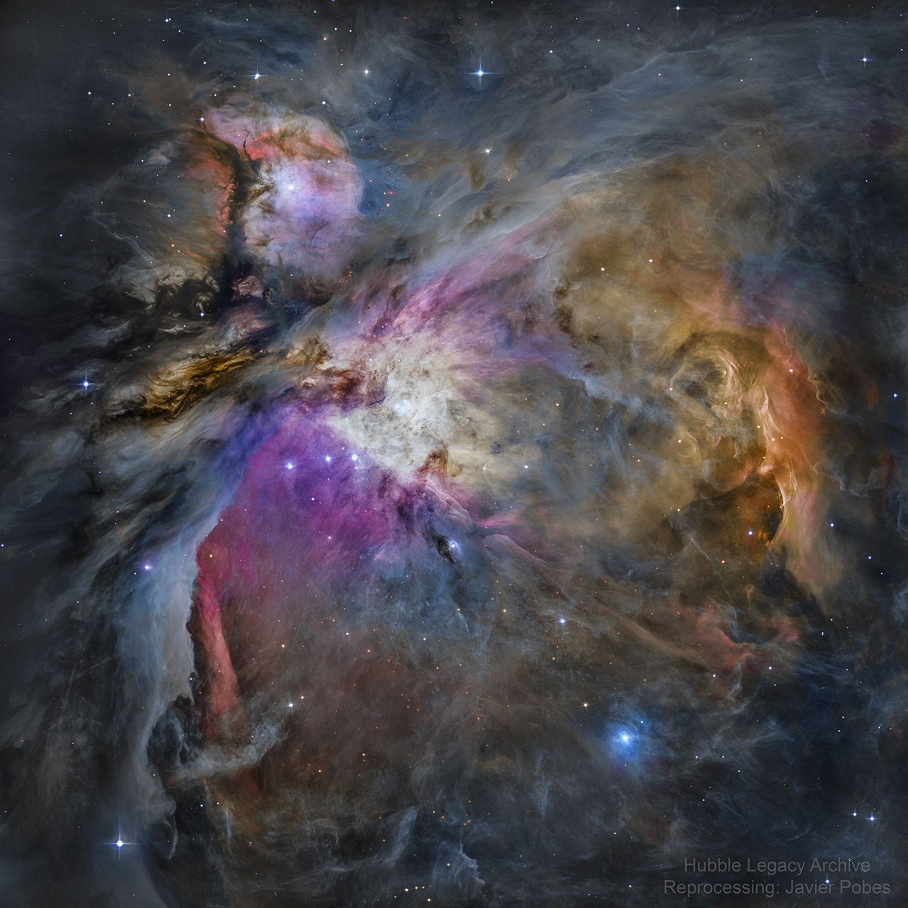 Orion Nebula: The Hubble View — APOD for 2021-06-29