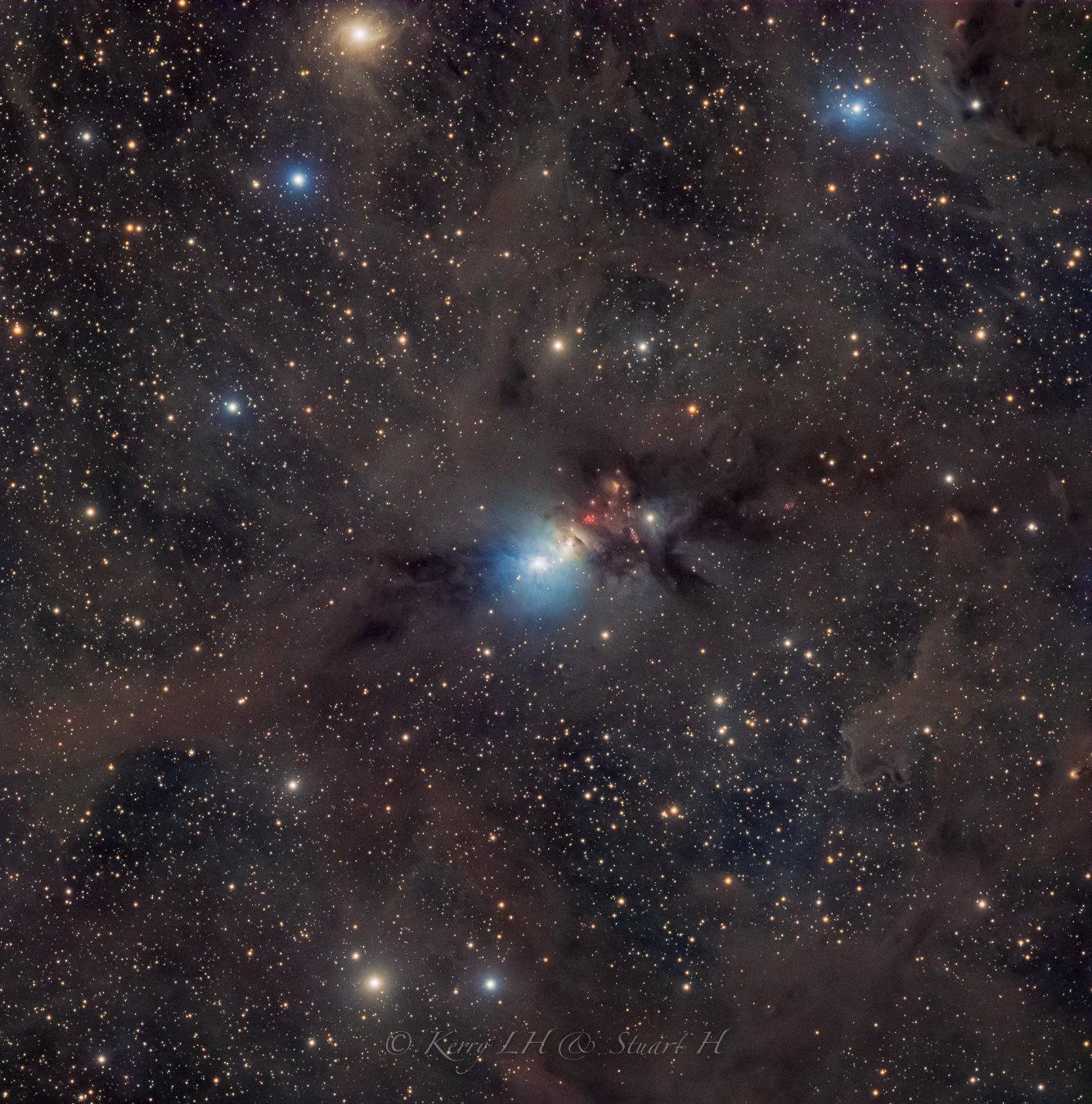 APOD: 2021 March 18 – Stardust in the Perseus Molecular Cloud