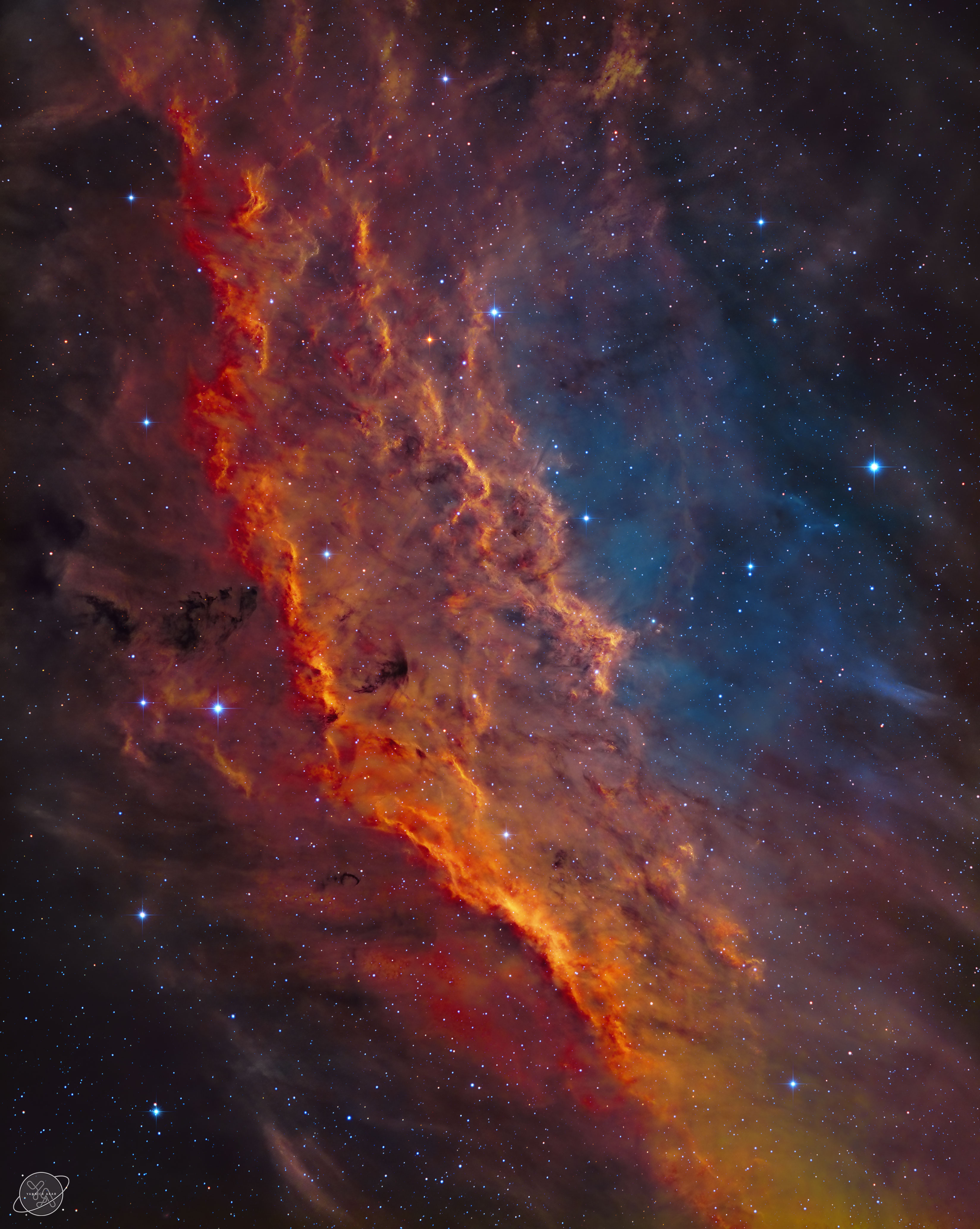 APOD: 2021 March 10 – NGC 1499: The California Nebula
