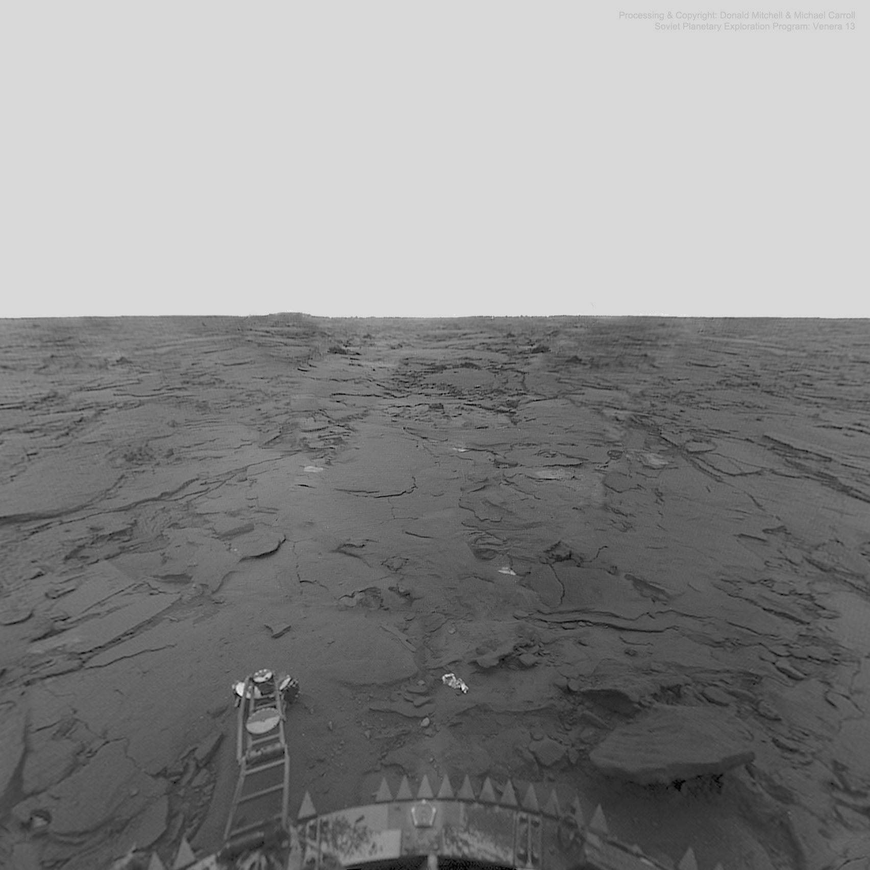 APOD: 2021 March 17 – The Surface of Venus from Venera 14
