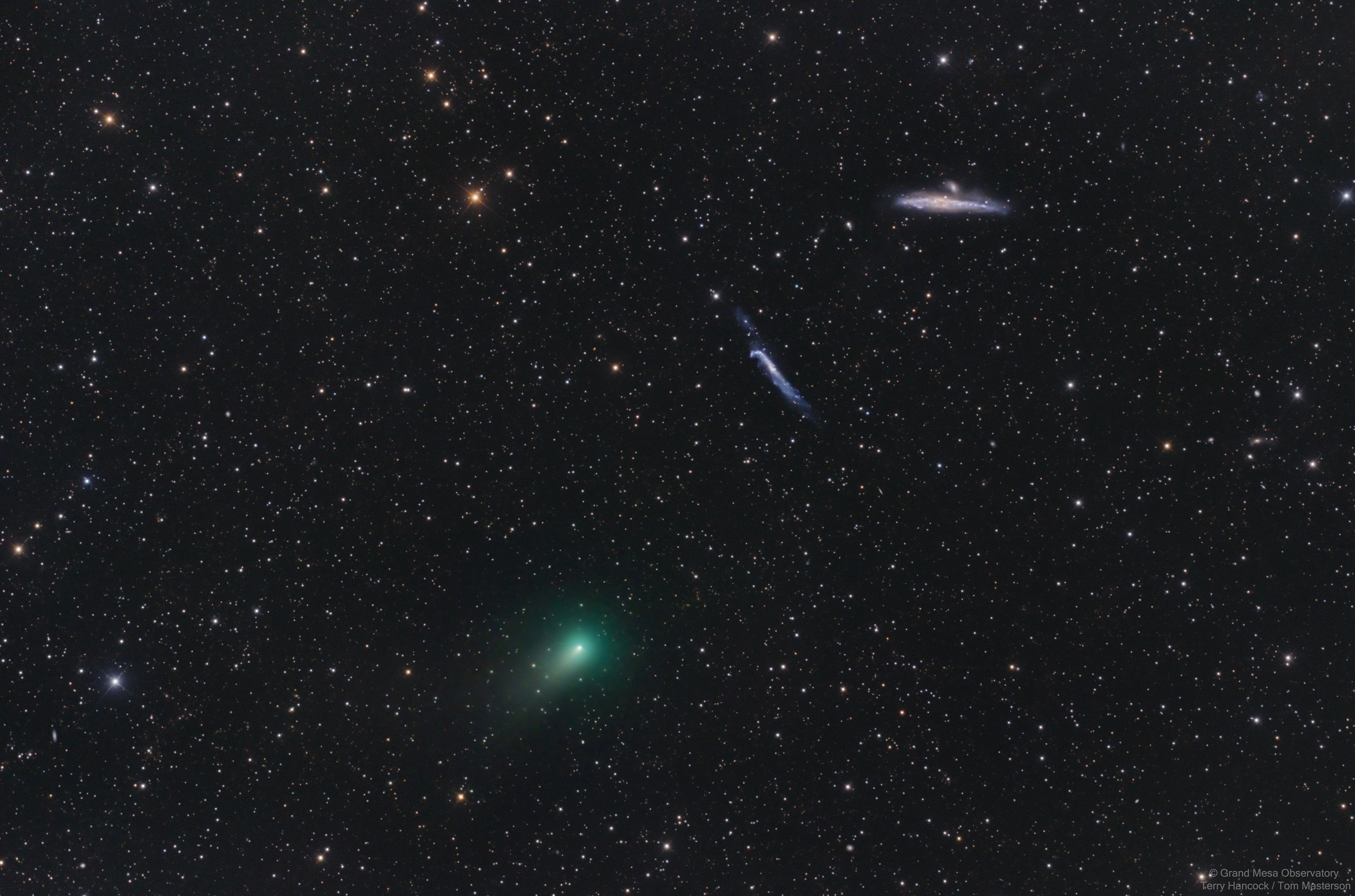 APOD: 2021 May 13 – The Comet, the Whale, and the Hockey Stick