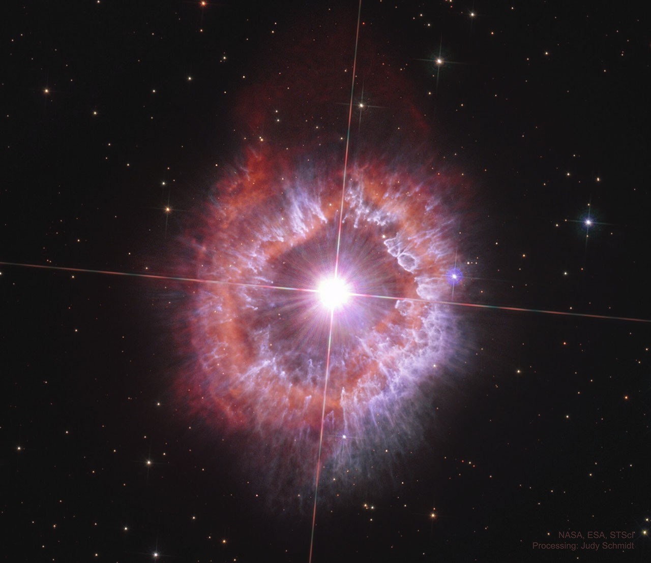 The Outburst Clouds of Star AG Car — APOD for 2021-05-26