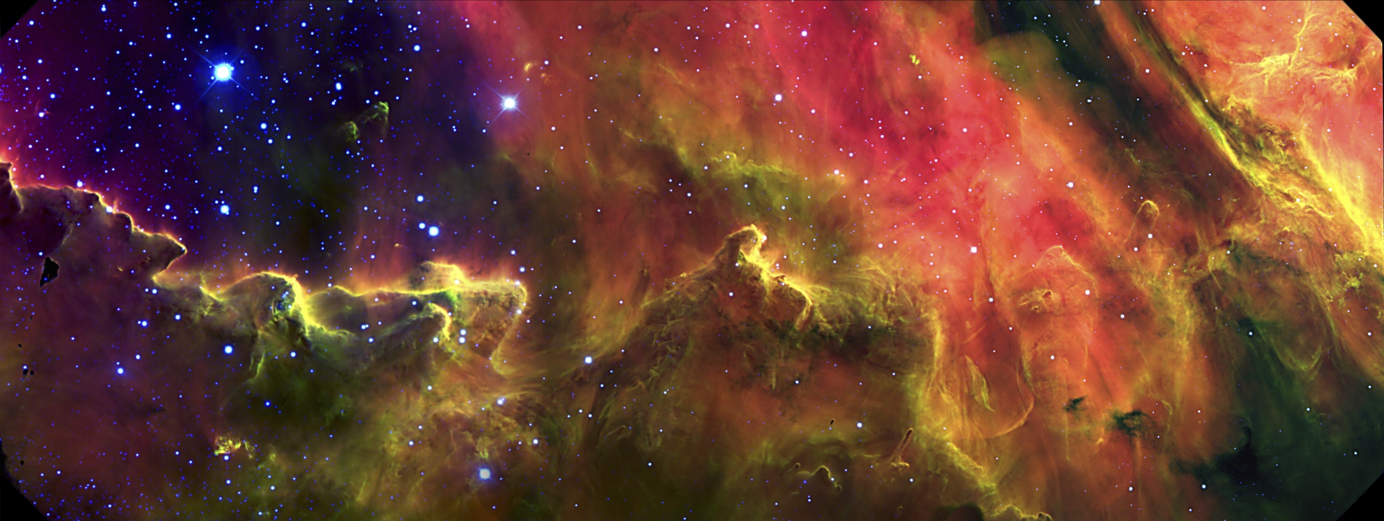 APOD: 2021 May 15 – The Southern Cliff in the Lagoon