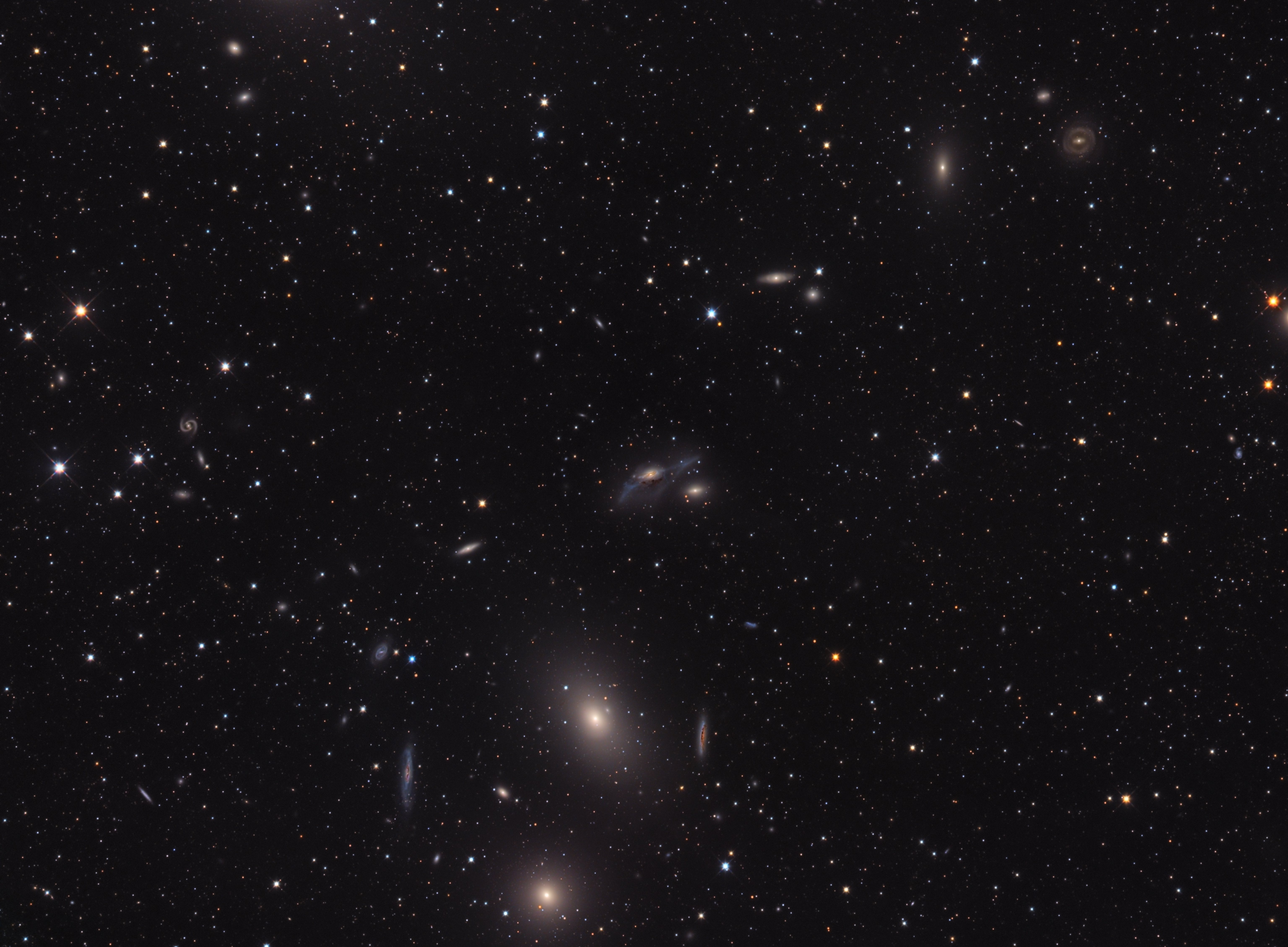 APOD: 2021 May 22 – Markarian’s Chain
