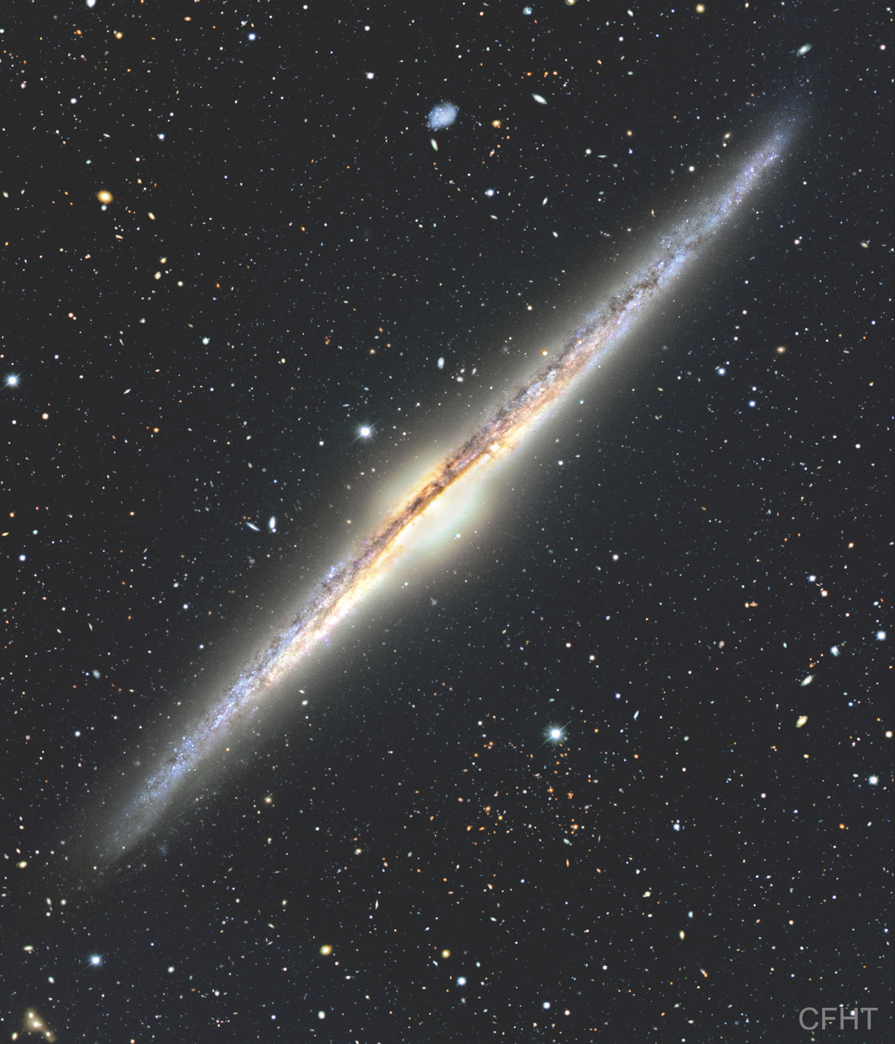 APOD: 2021 May 17 – NGC 4565: Galaxy on Edge