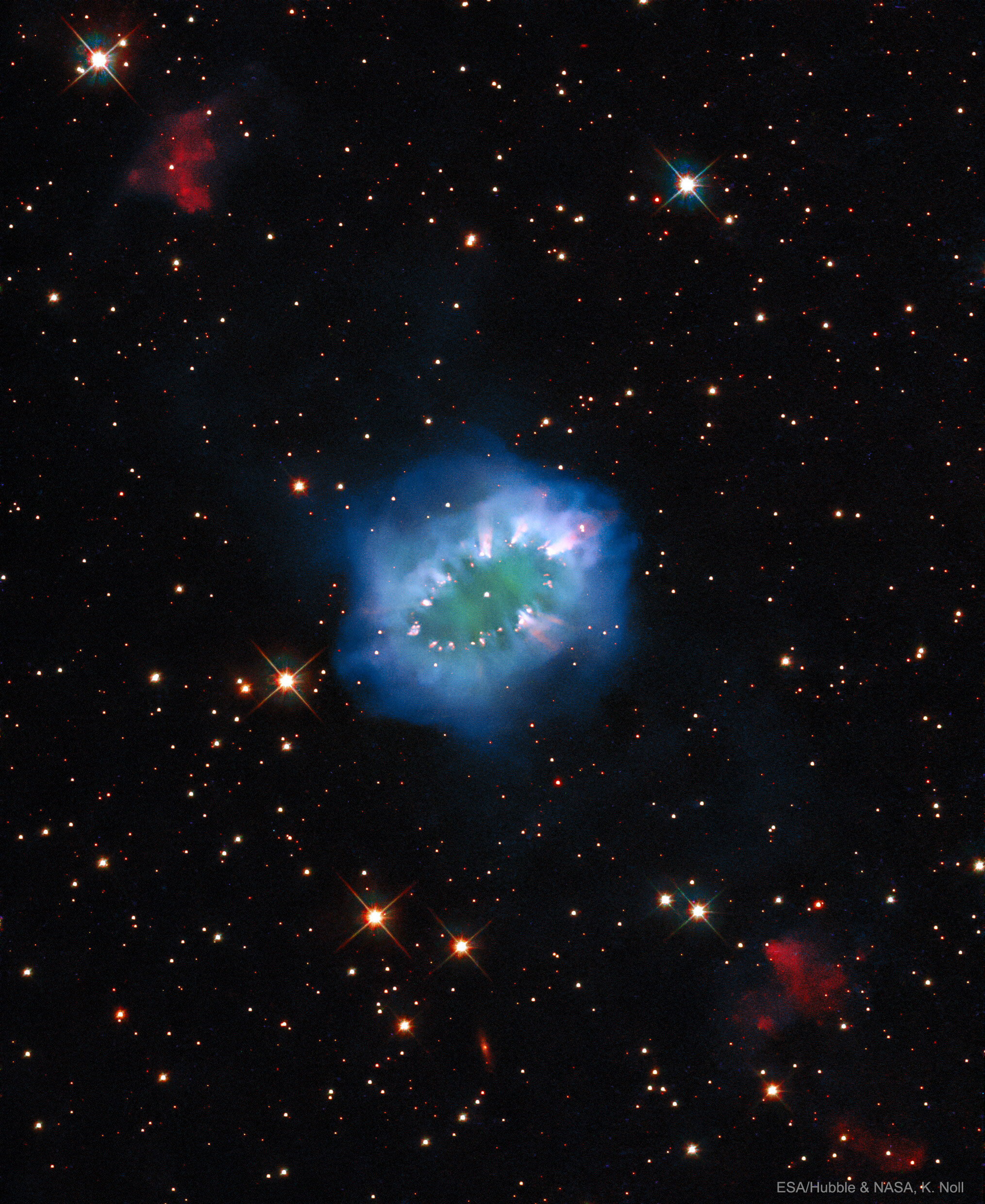 APOD: 2021 May 18 – Jets from the Necklace Nebula