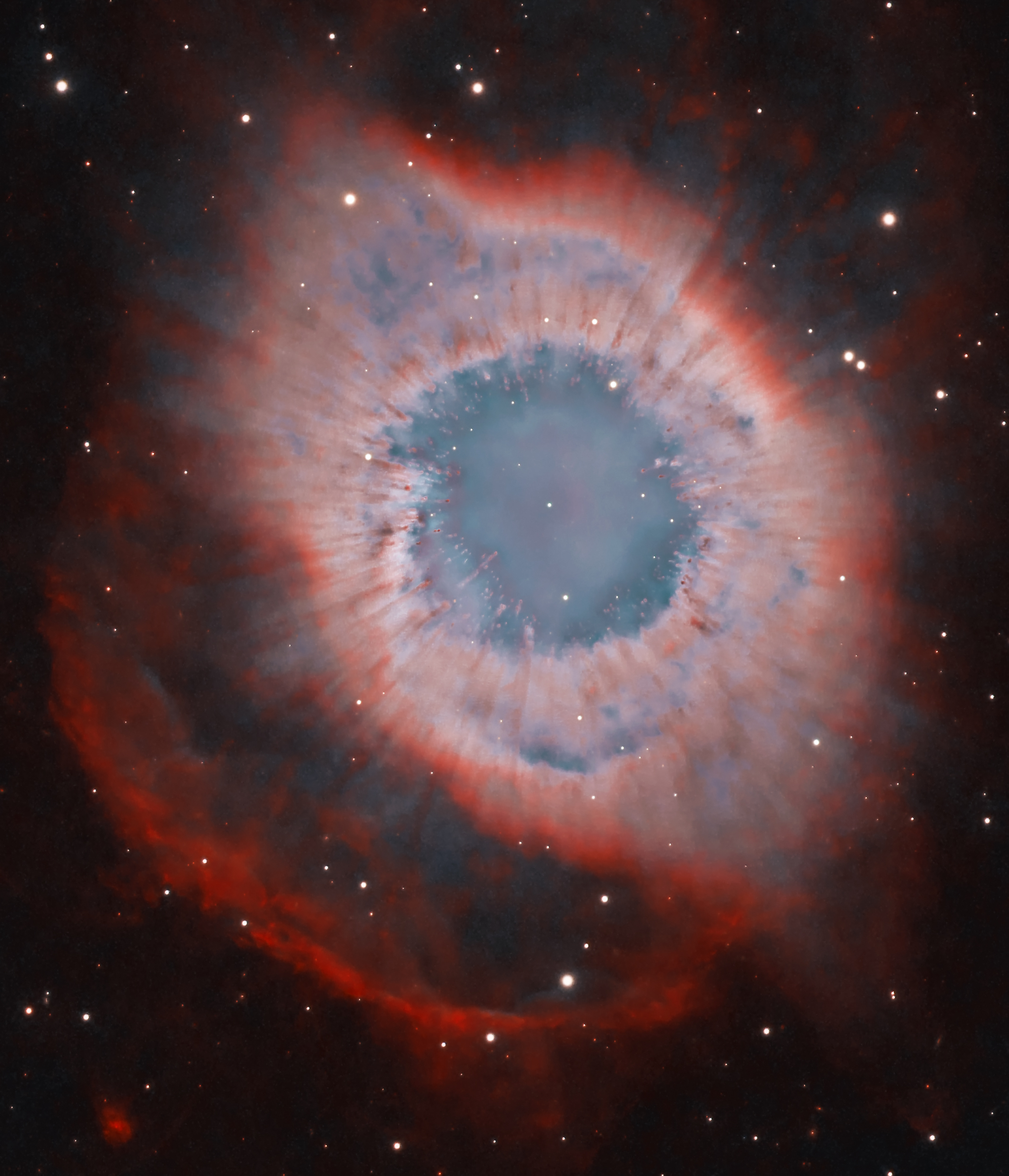 APOD: 2021 October 14 – NGC 7293: The Helix Nebula