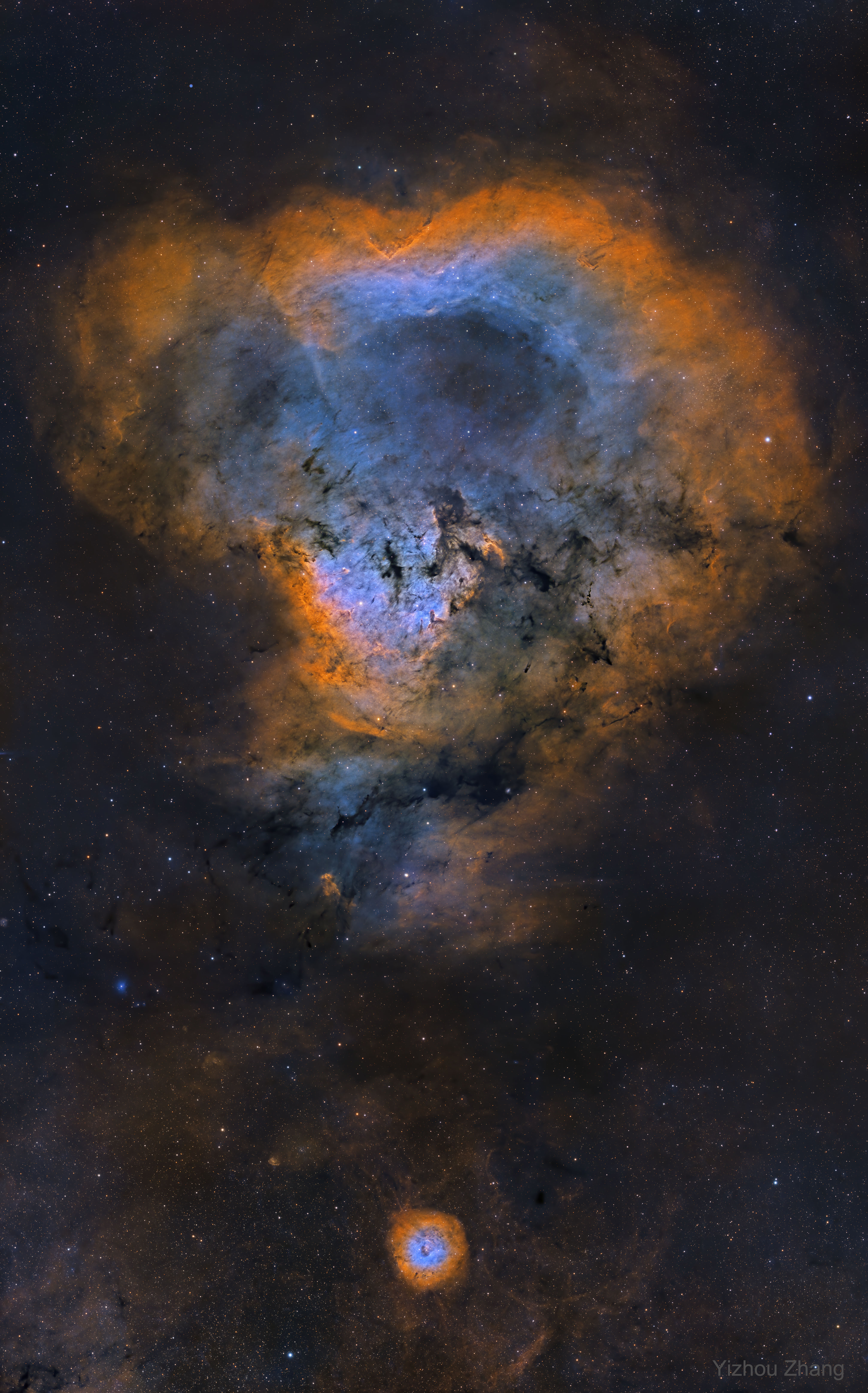 APOD: 2021 October 13 – NGC 7822: Cosmic Question Mark