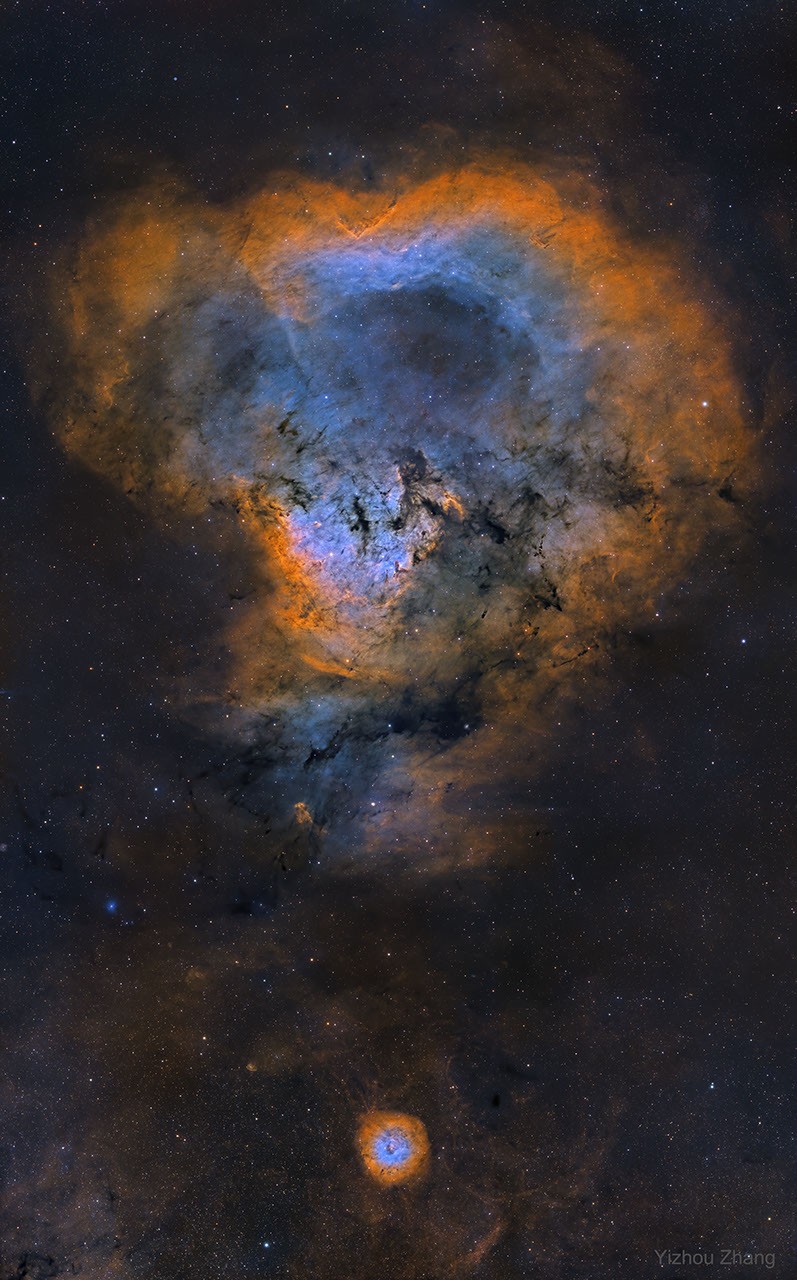 NGC 7822: Cosmic Question Mark — APOD for 2021-10-13