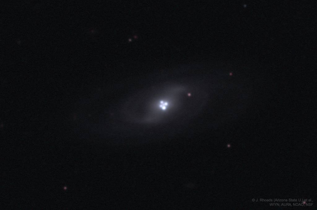 The Einstein Cross Gravitational Lens — APOD for 2021-10-17