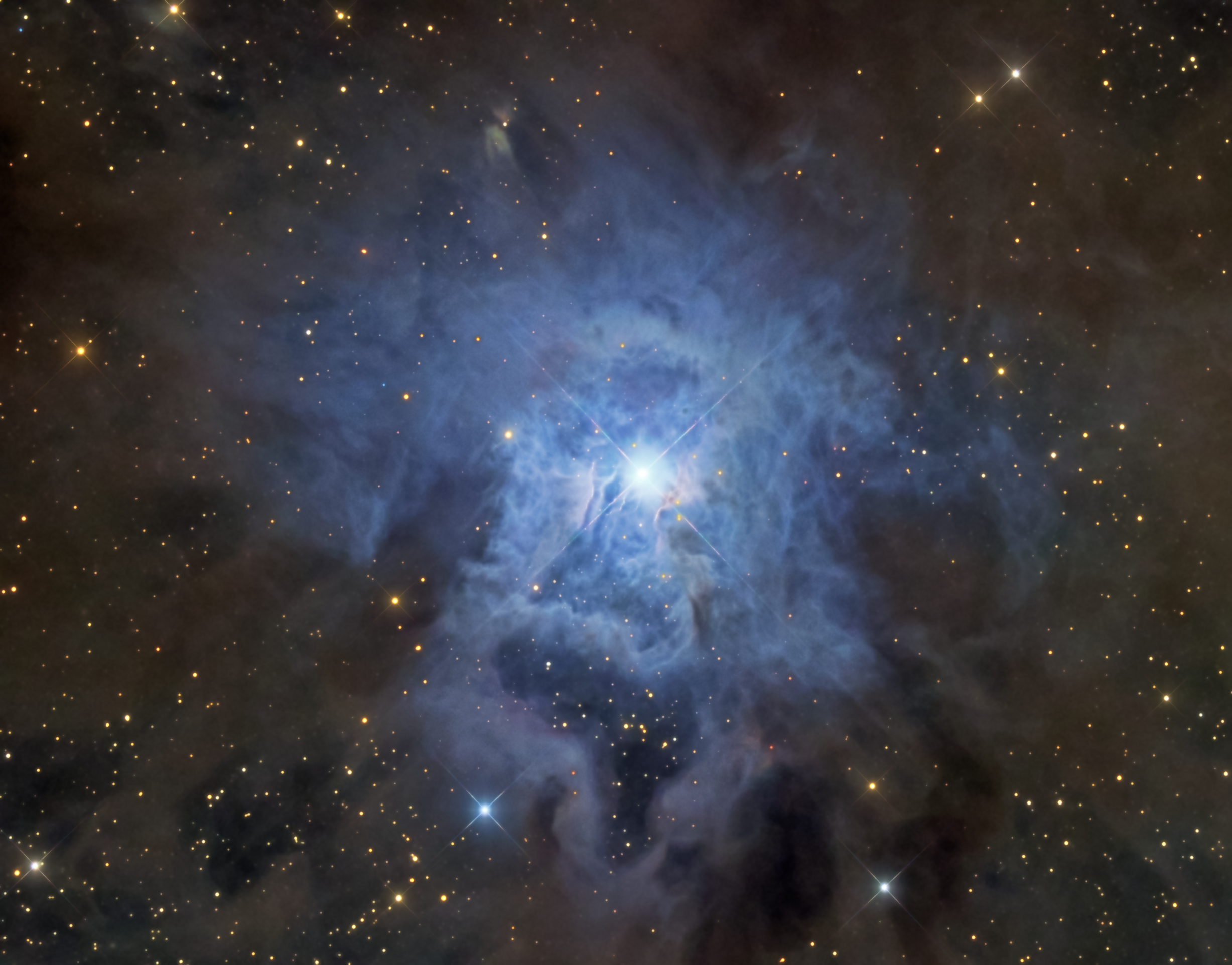 APOD: 2021 September 3 – NGC 7023: The Iris Nebula