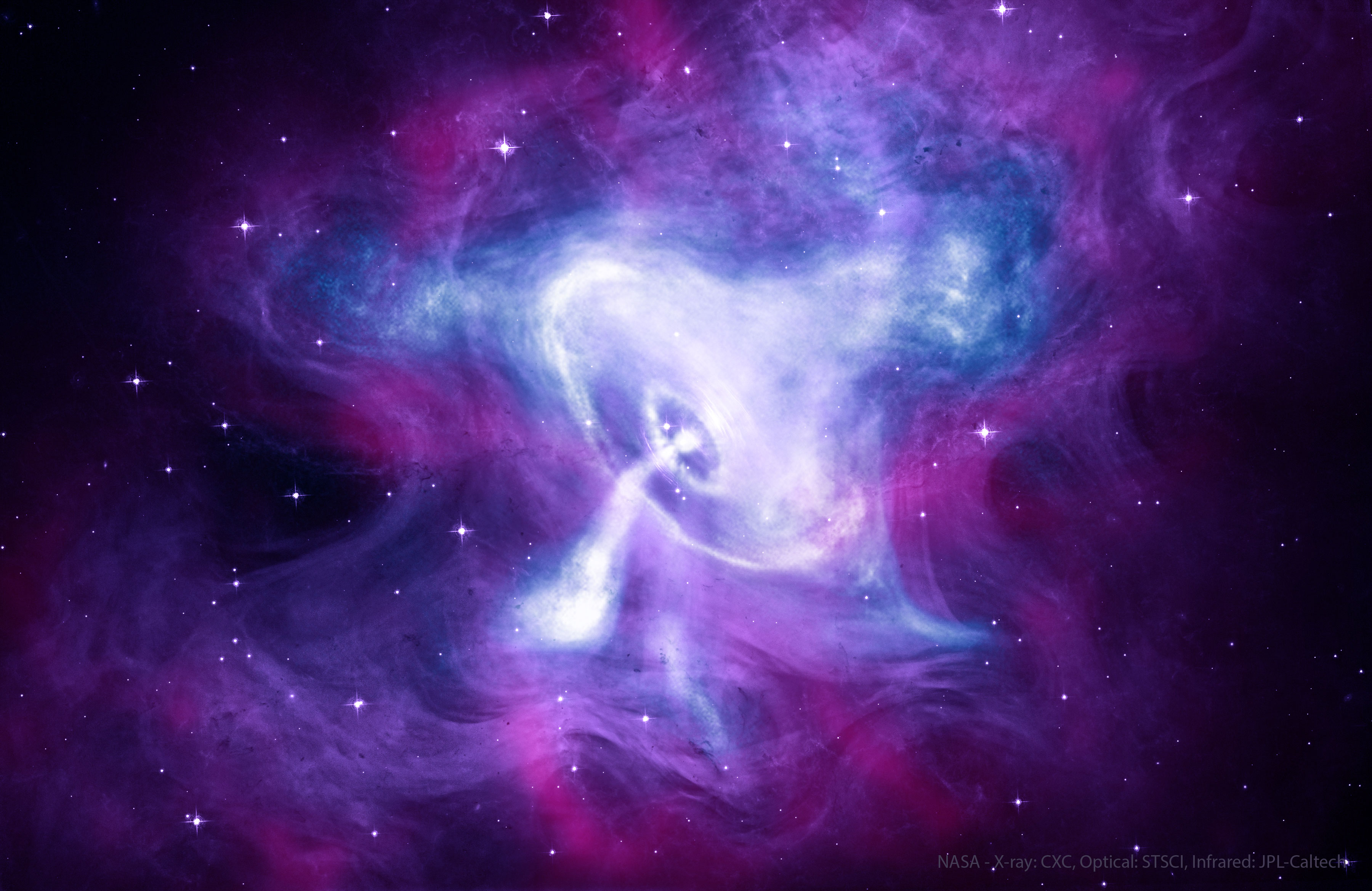 APOD: 2022 August 21 – The Spinning Pulsar of the Crab Nebula