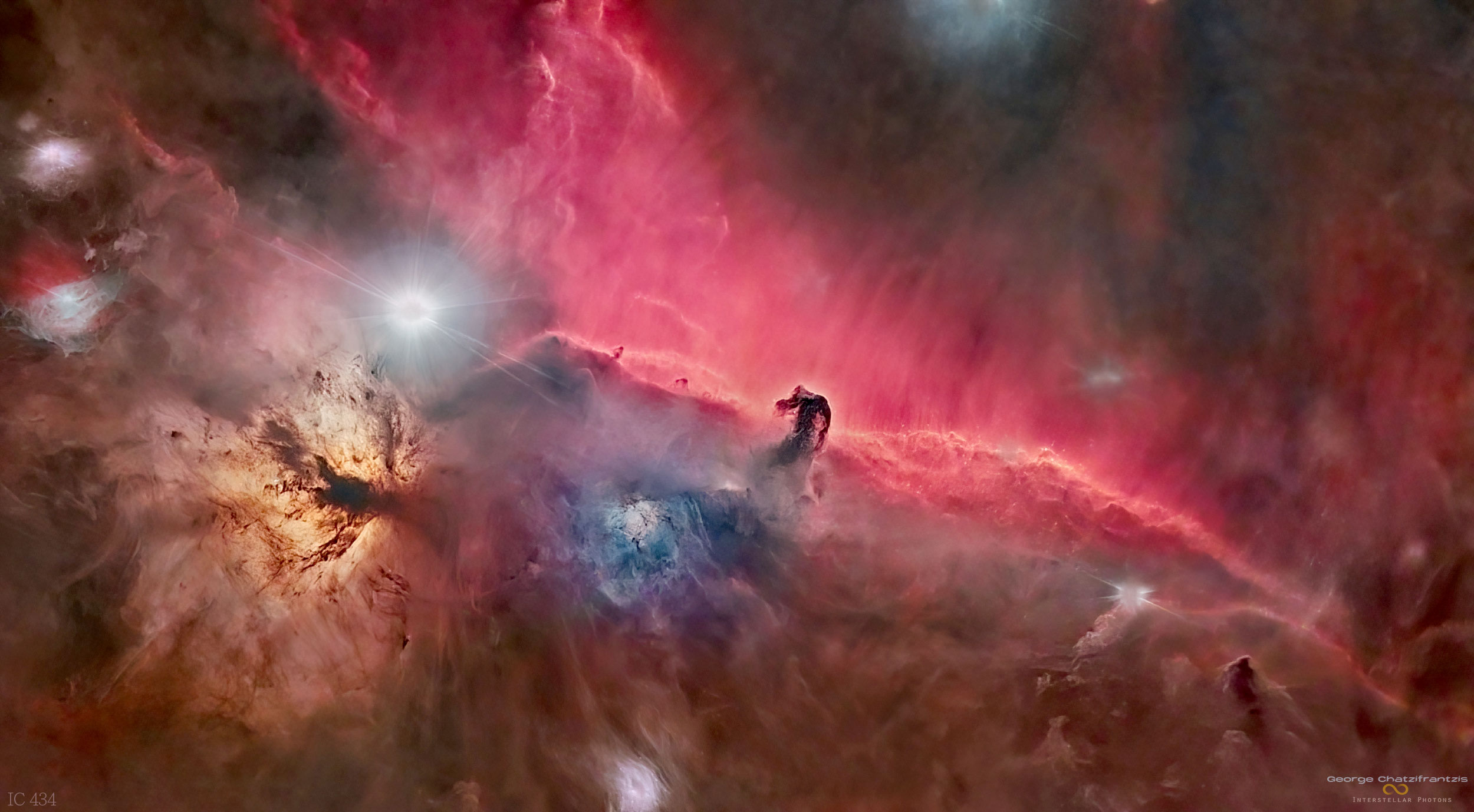 APOD: 2022 August 29 – The Horsehead Nebula Region without Stars