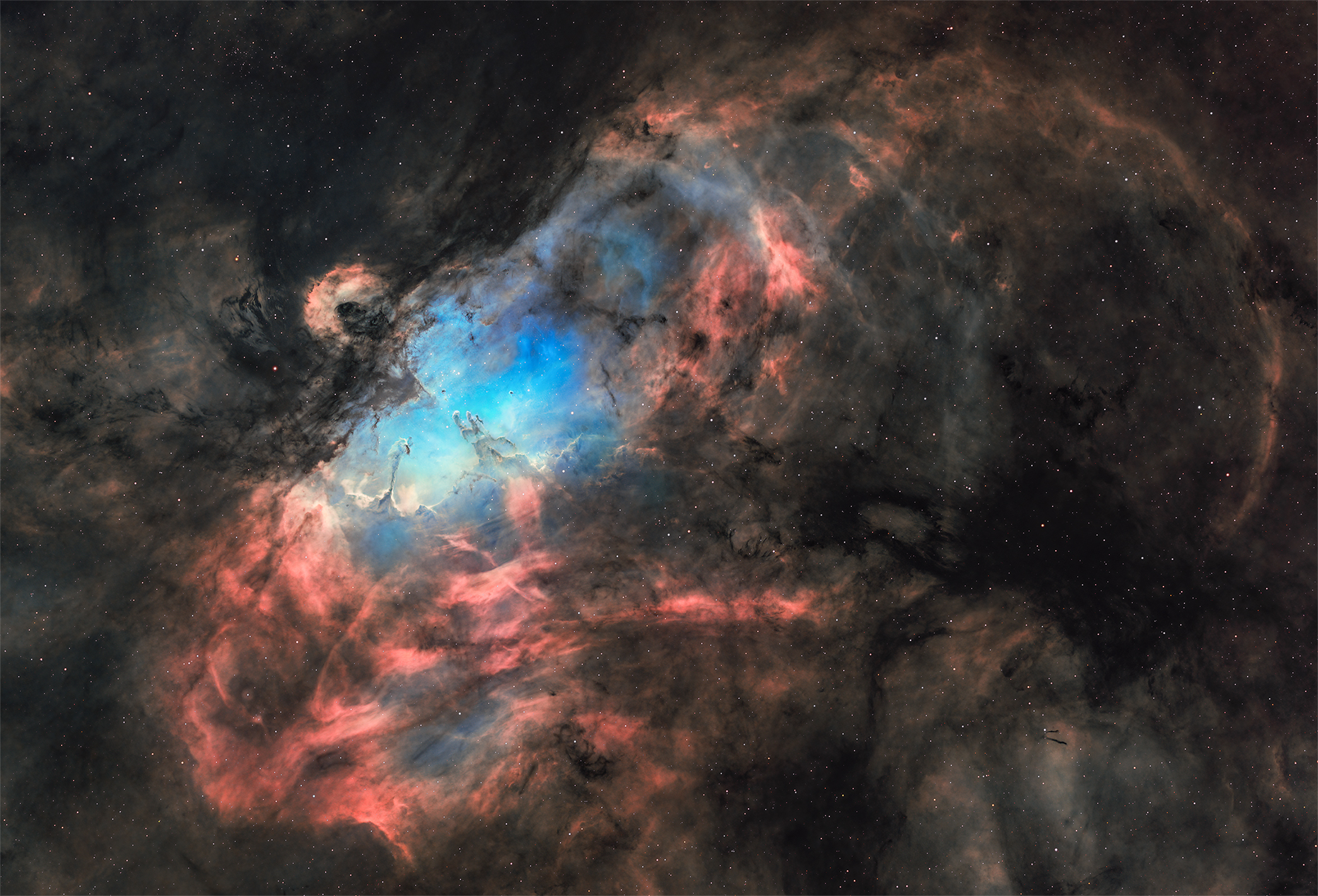 APOD: 2022 August 12 – Portrait of the Eagle Nebula