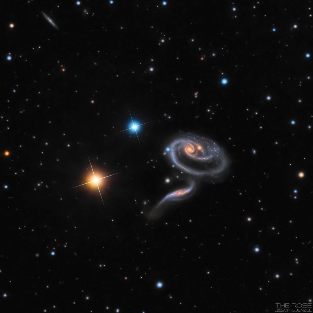 Peculiar Galaxies of Arp 273 — APOD for 2022-02-19