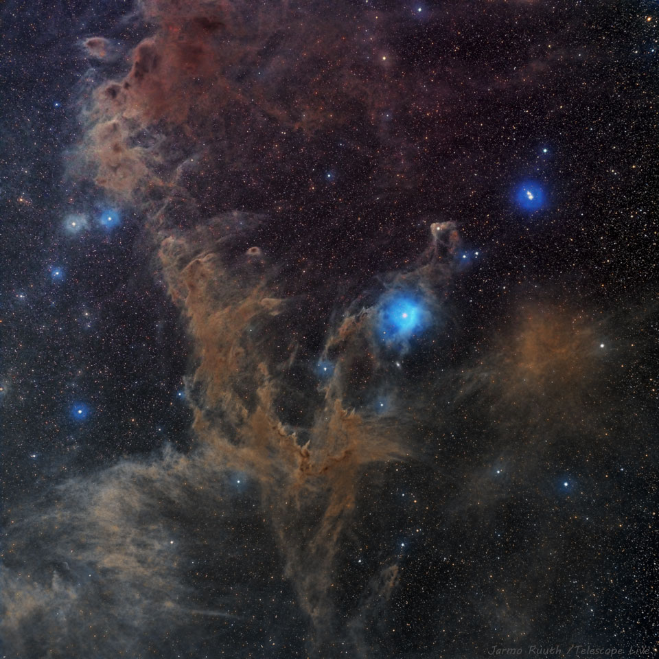 APOD: 2022 January 17 – Chamaeleon Dark Nebulas
