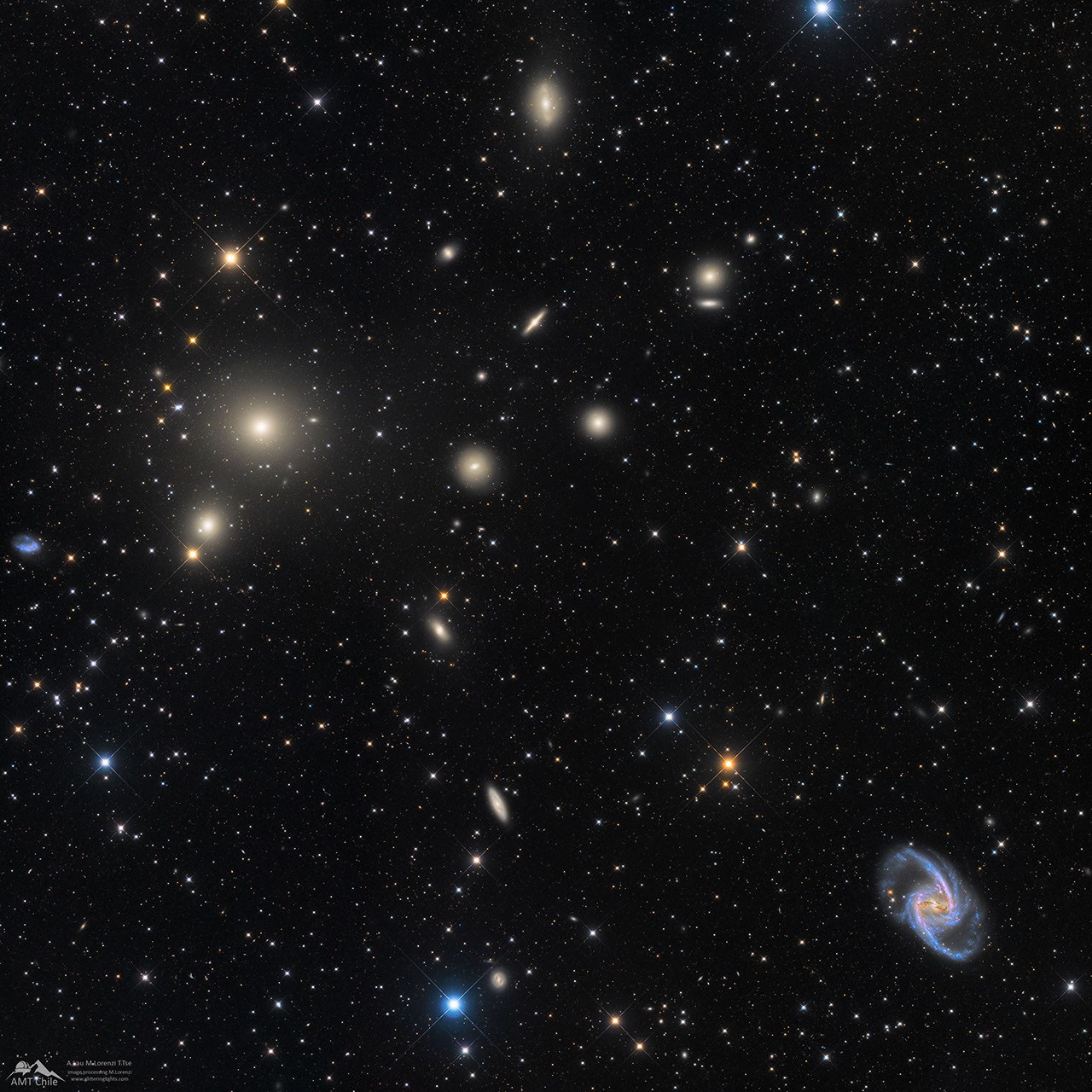 The Fornax Cluster of Galaxies — APOD for 2022-01-29