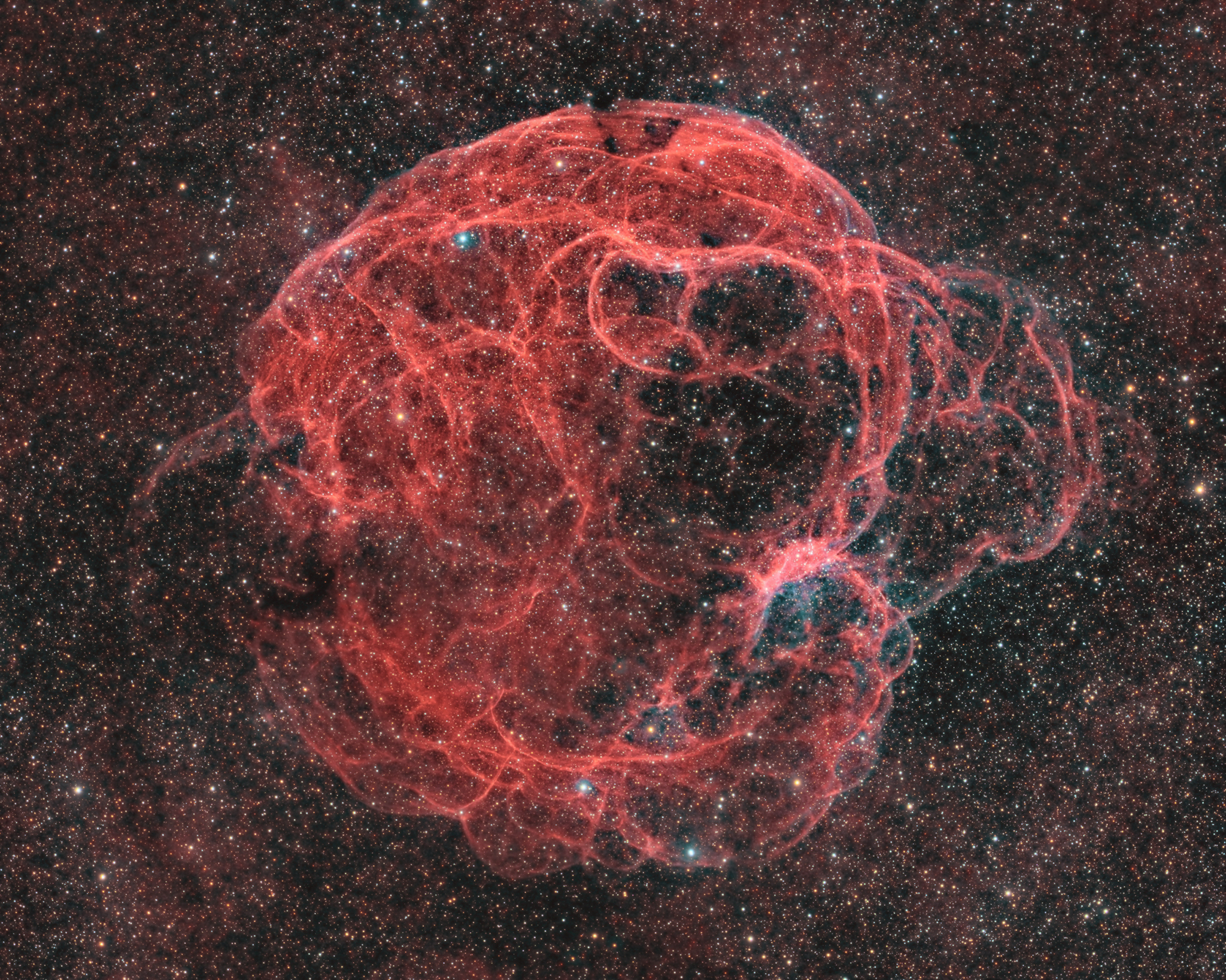 APOD: 2022 January 13 – Supernova Remnant Simeis 147