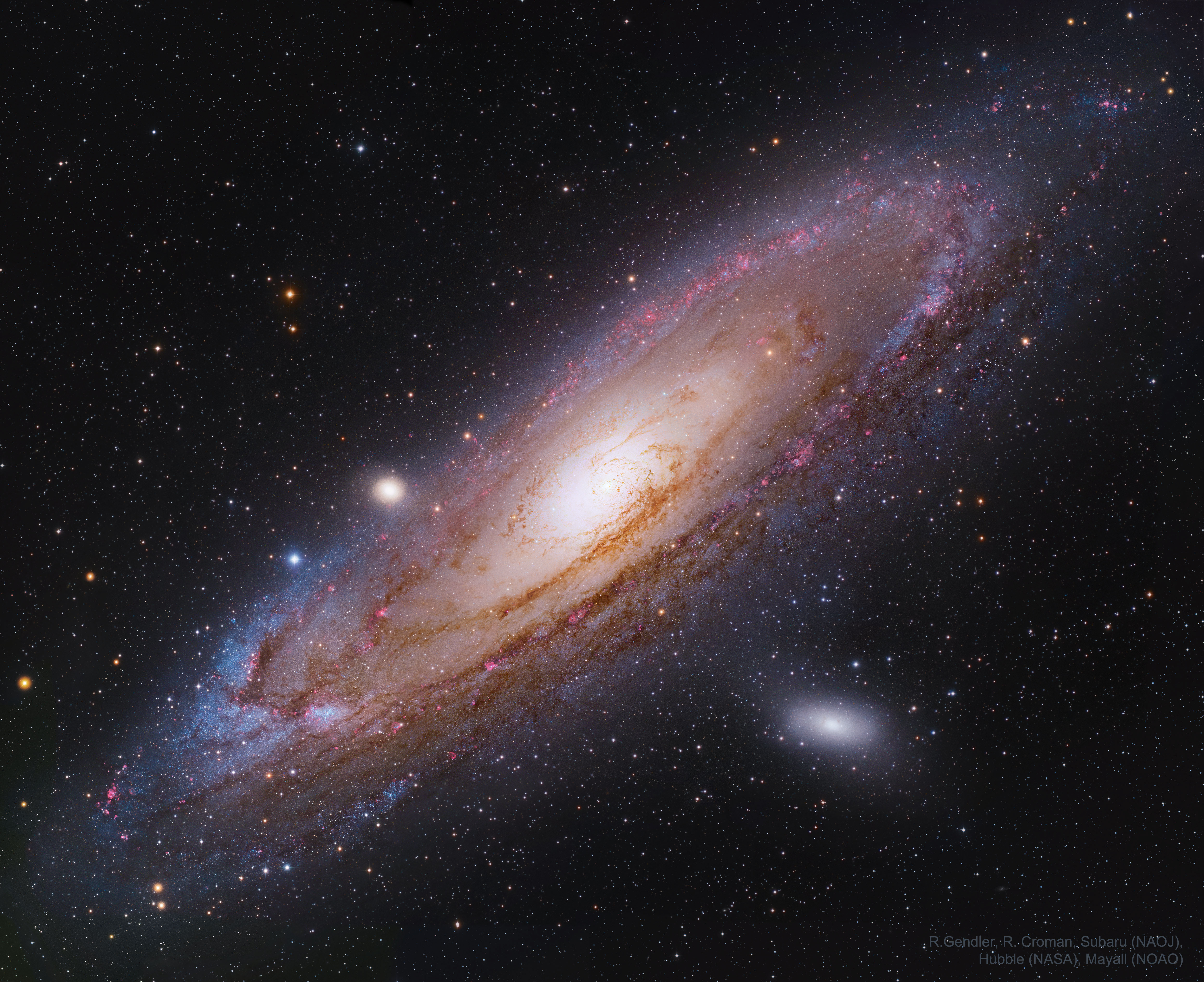 APOD: 2022 January 19 – M31: The Andromeda Galaxy