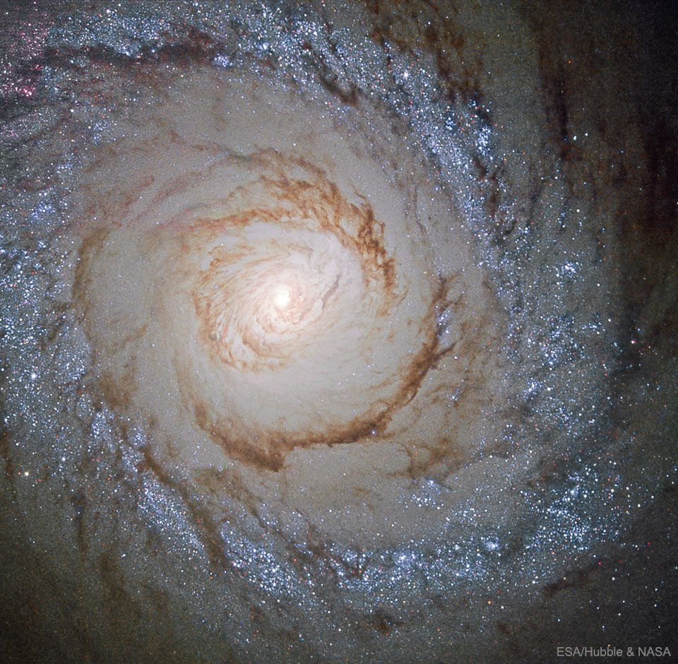 APOD: 2022 July 31 – Starburst Galaxy M94 from Hubble