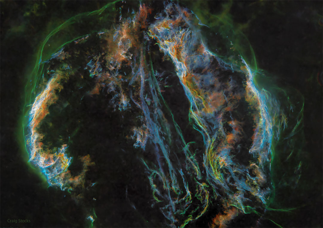 APOD: 2022 June 22 – Supernova Remnant: The Veil Nebula