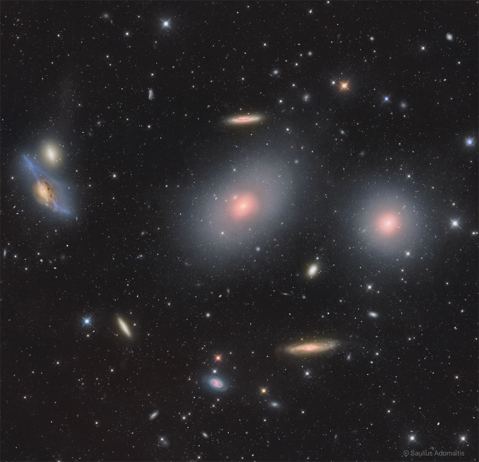 APOD: 2022 June 15 – In the Heart of the Virgo Cluster