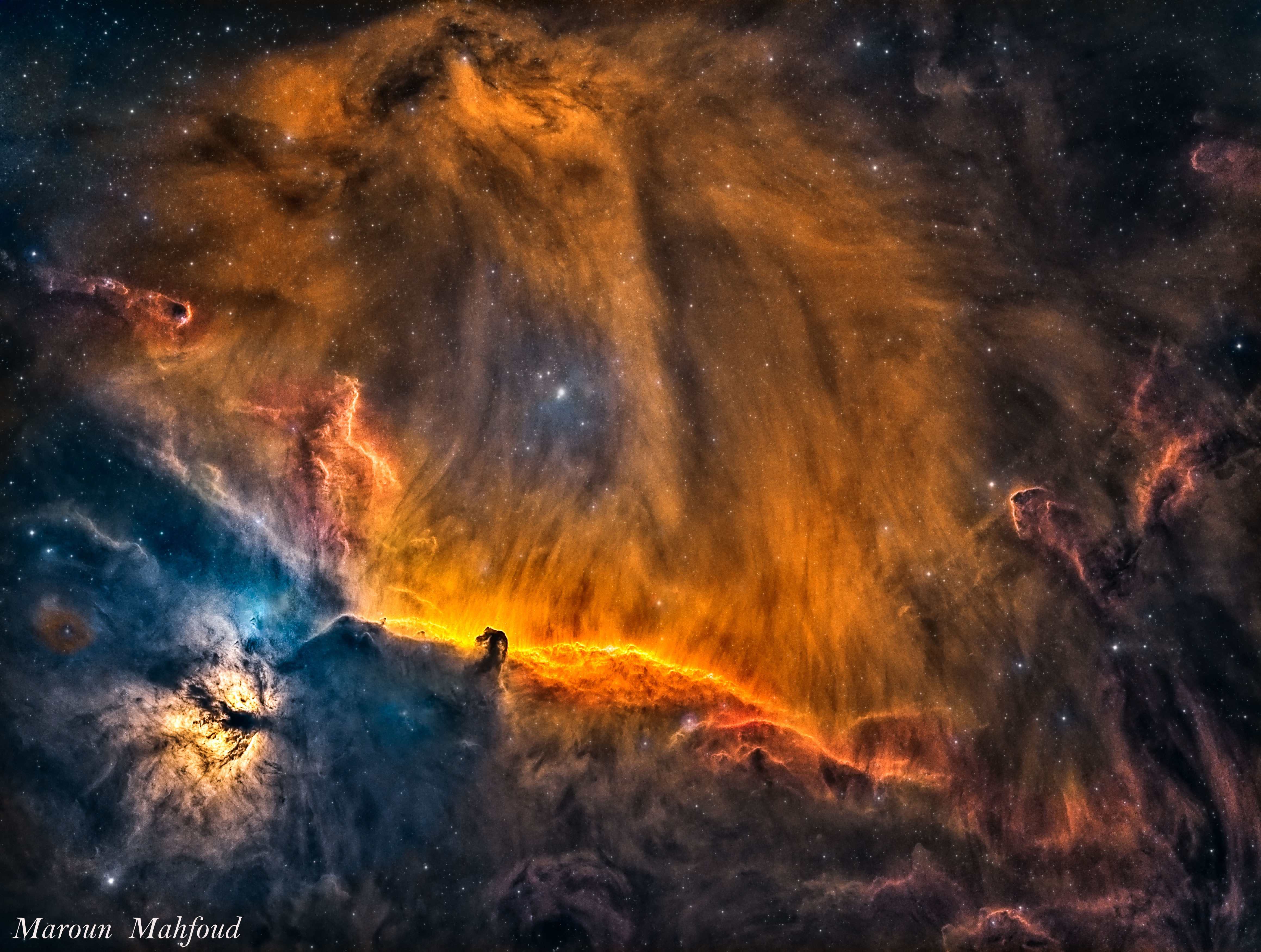 APOD: 2022 March 7 – A Lion in Orion