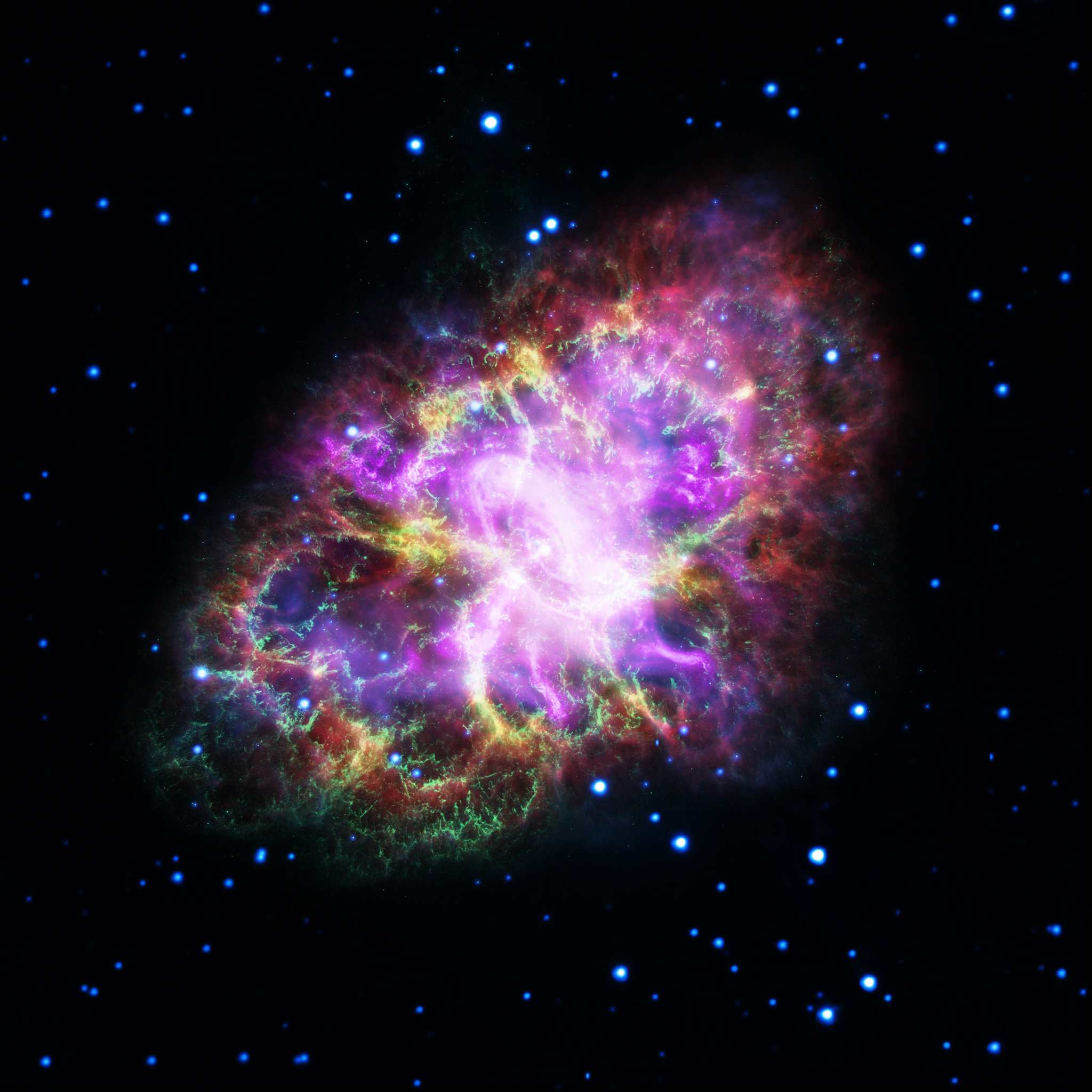 APOD: 2022 March 4 – The Multiwavelength Crab