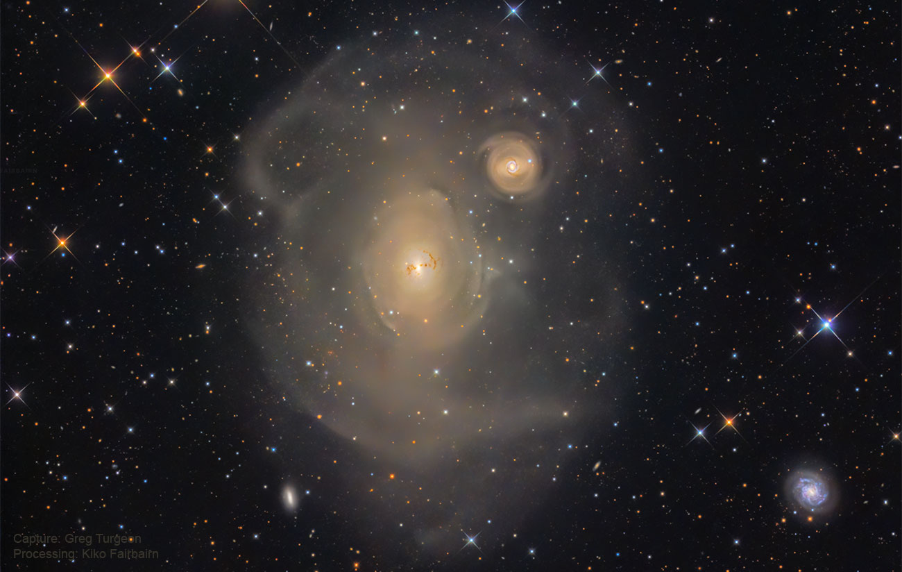 APOD: 2022 May 17 – NGC 1316: After Galaxies Collide