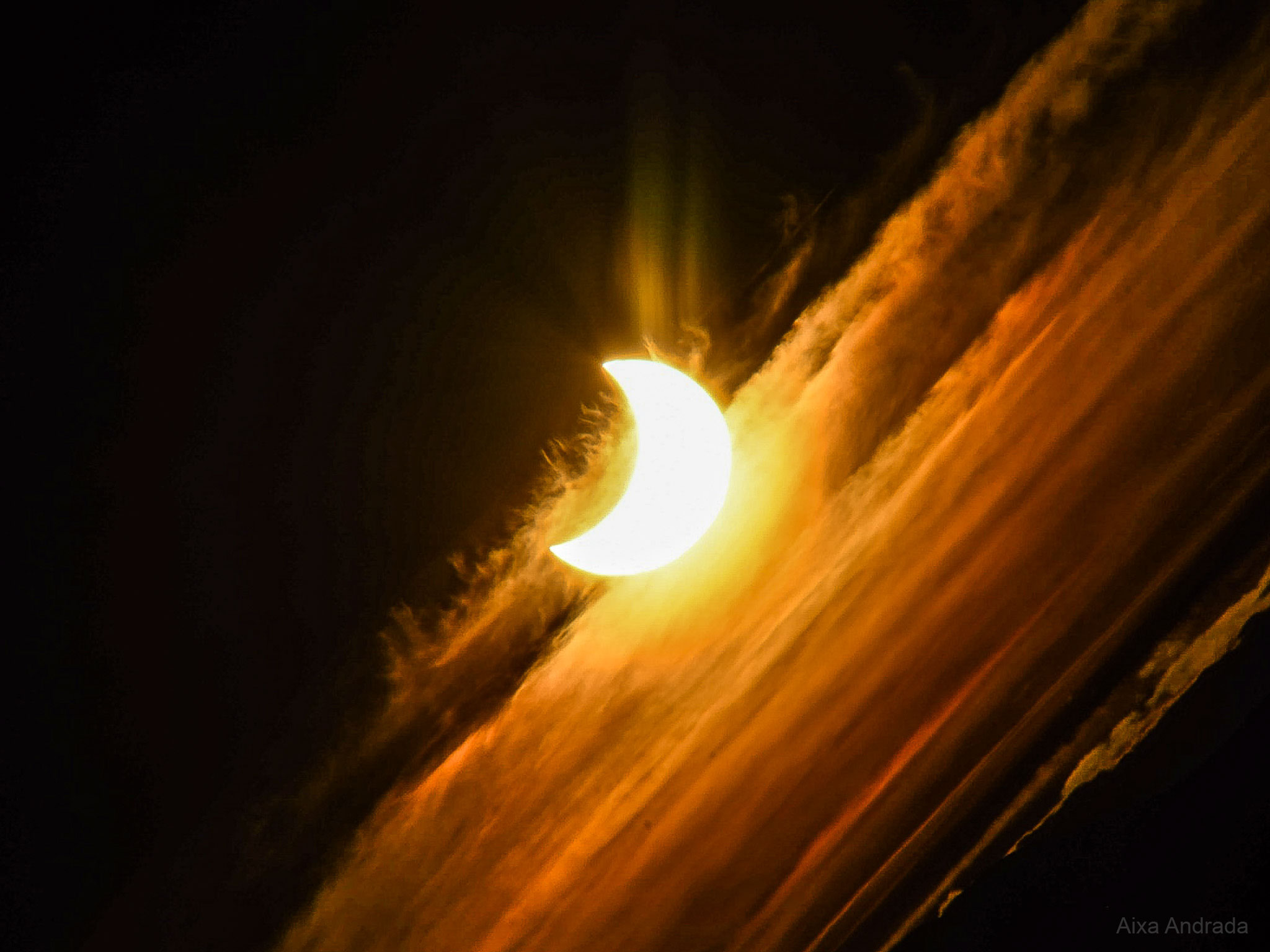 APOD: 2022 May 2 – Partial Solar Eclipse over Argentina