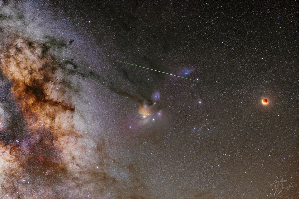 APOD: 2022 May 24 – A Deep Sky Behind an Eclipsed Moon