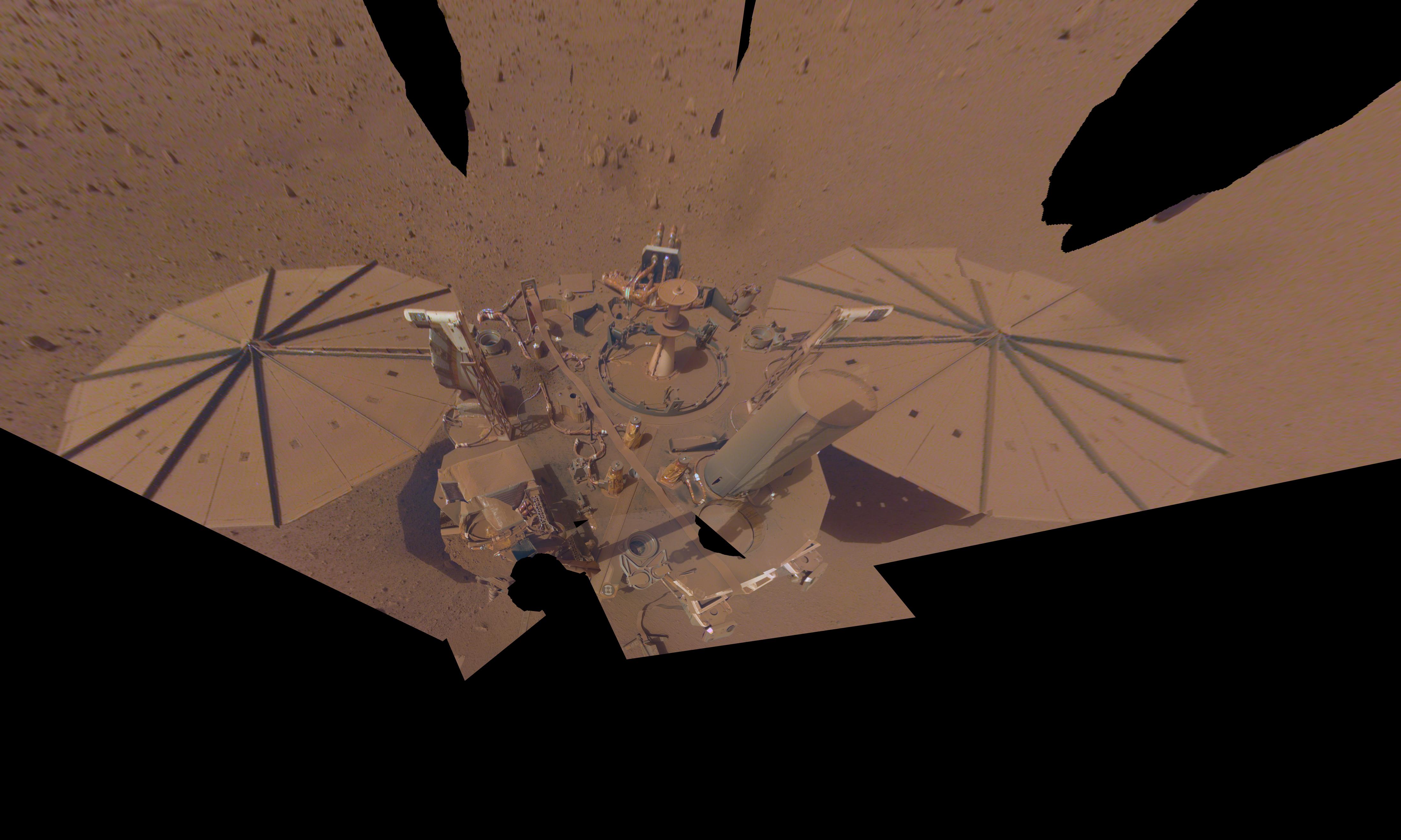 APOD: 2022 November 4 – InSight’s Final Selfie