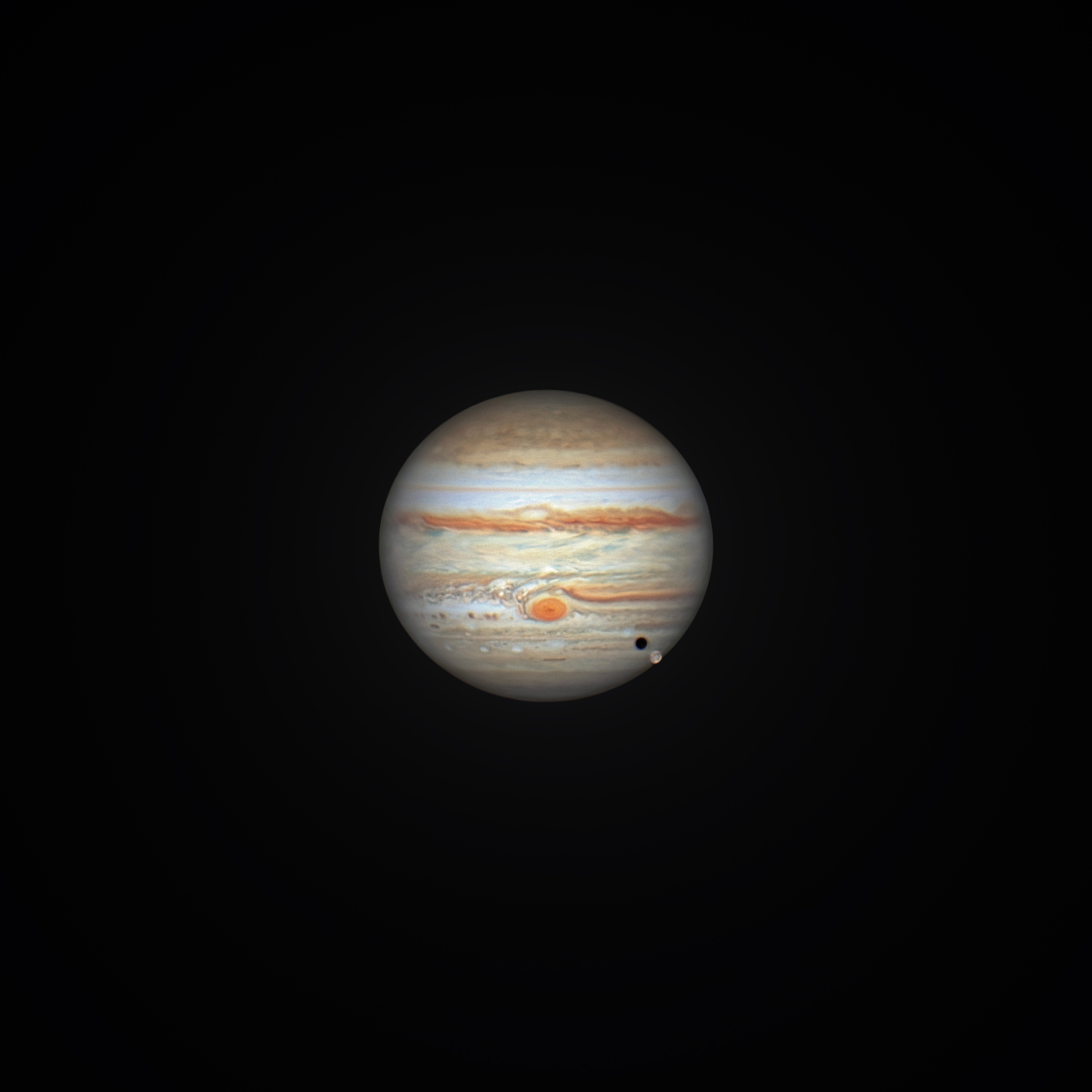 APOD: 2022 October 7 – In Ganymede’s Shadow