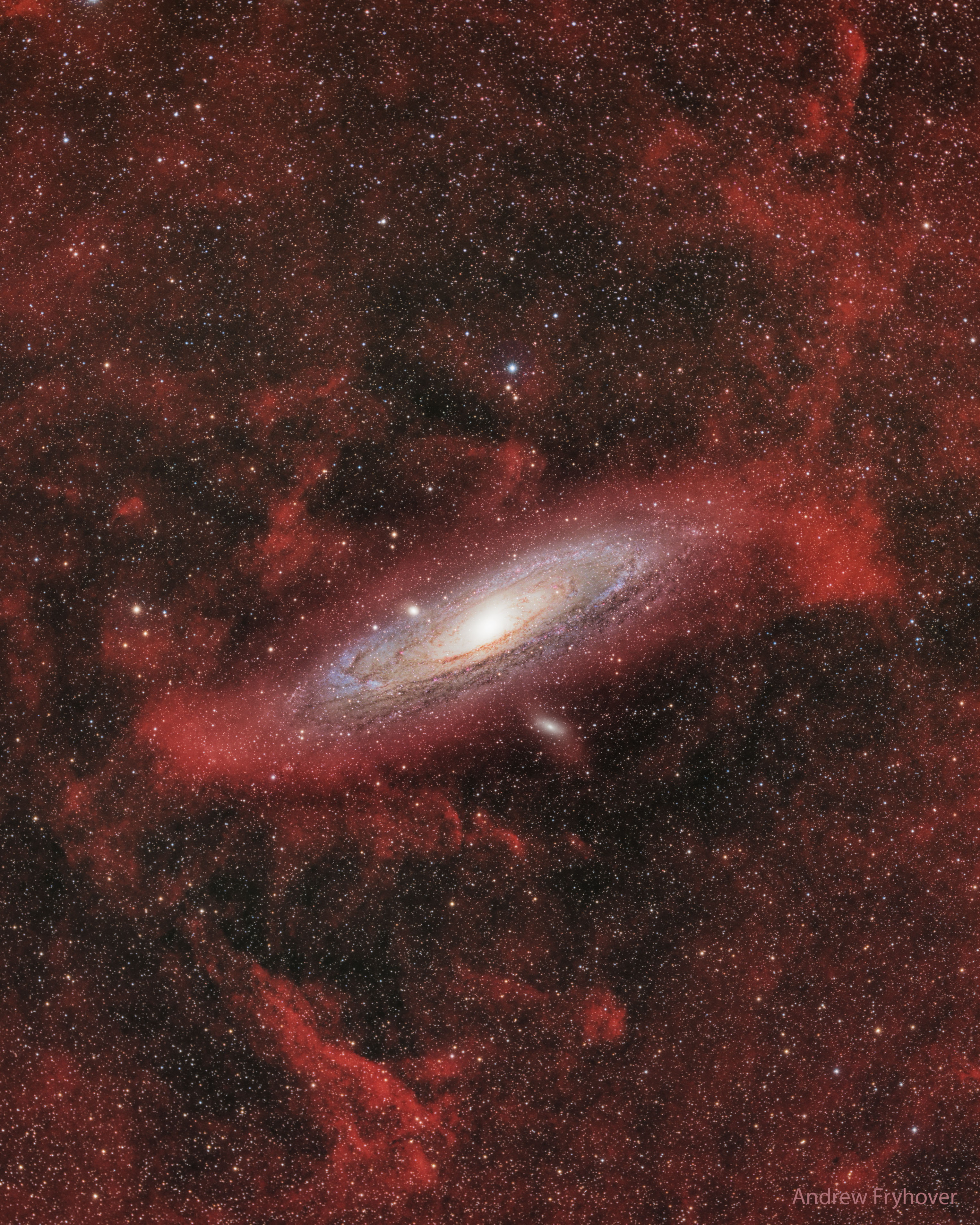 APOD: 2022 October 24 – Clouds Around Galaxy Andromeda