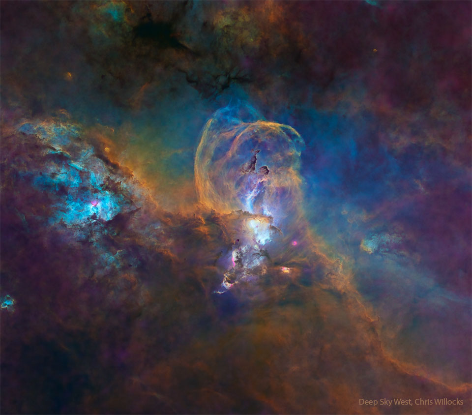 APOD: 2022 September 20 – Star Forming Region NGC 3582 without Stars