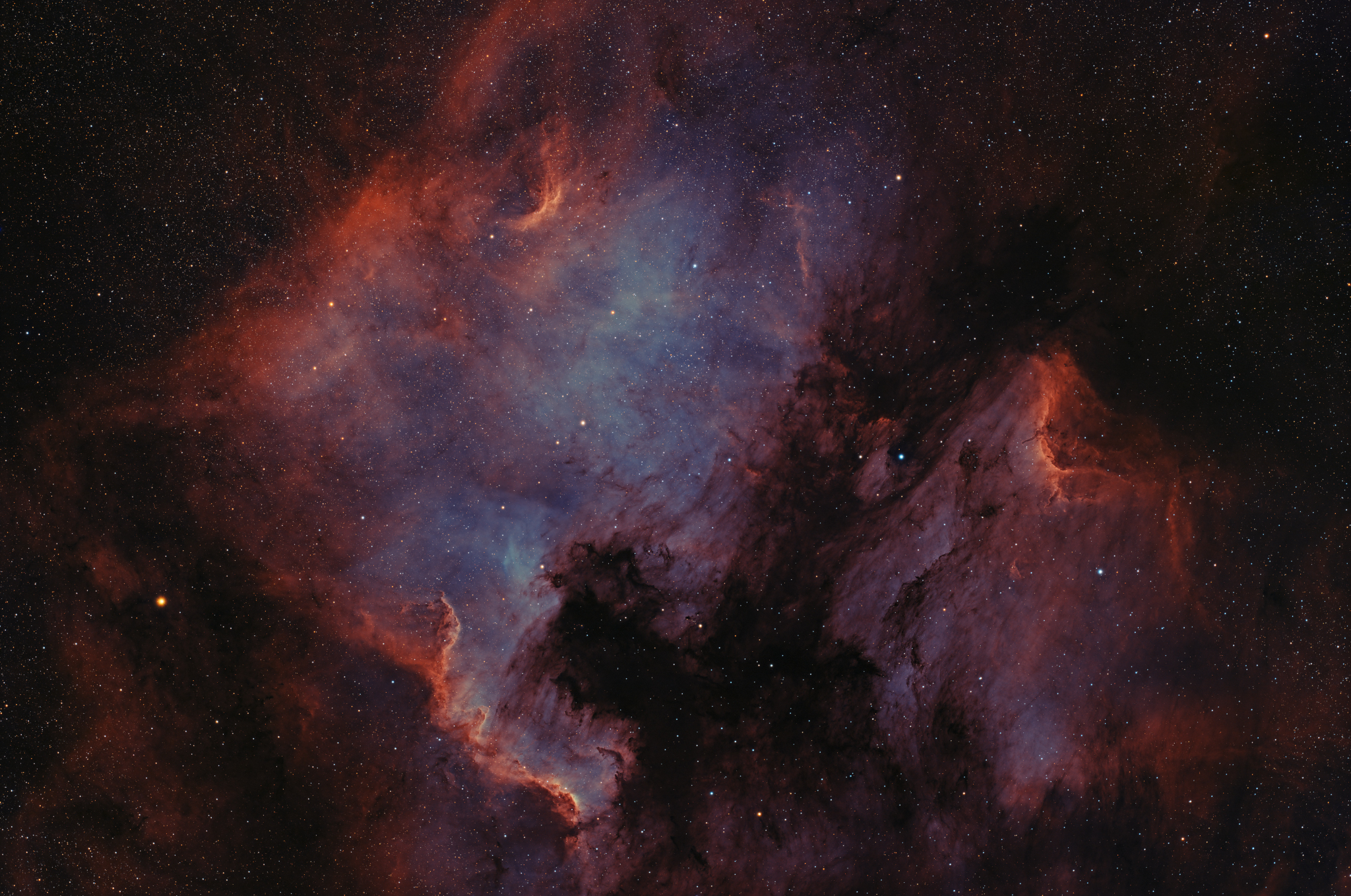 APOD: 2022 September 8 – North America and the Pelican