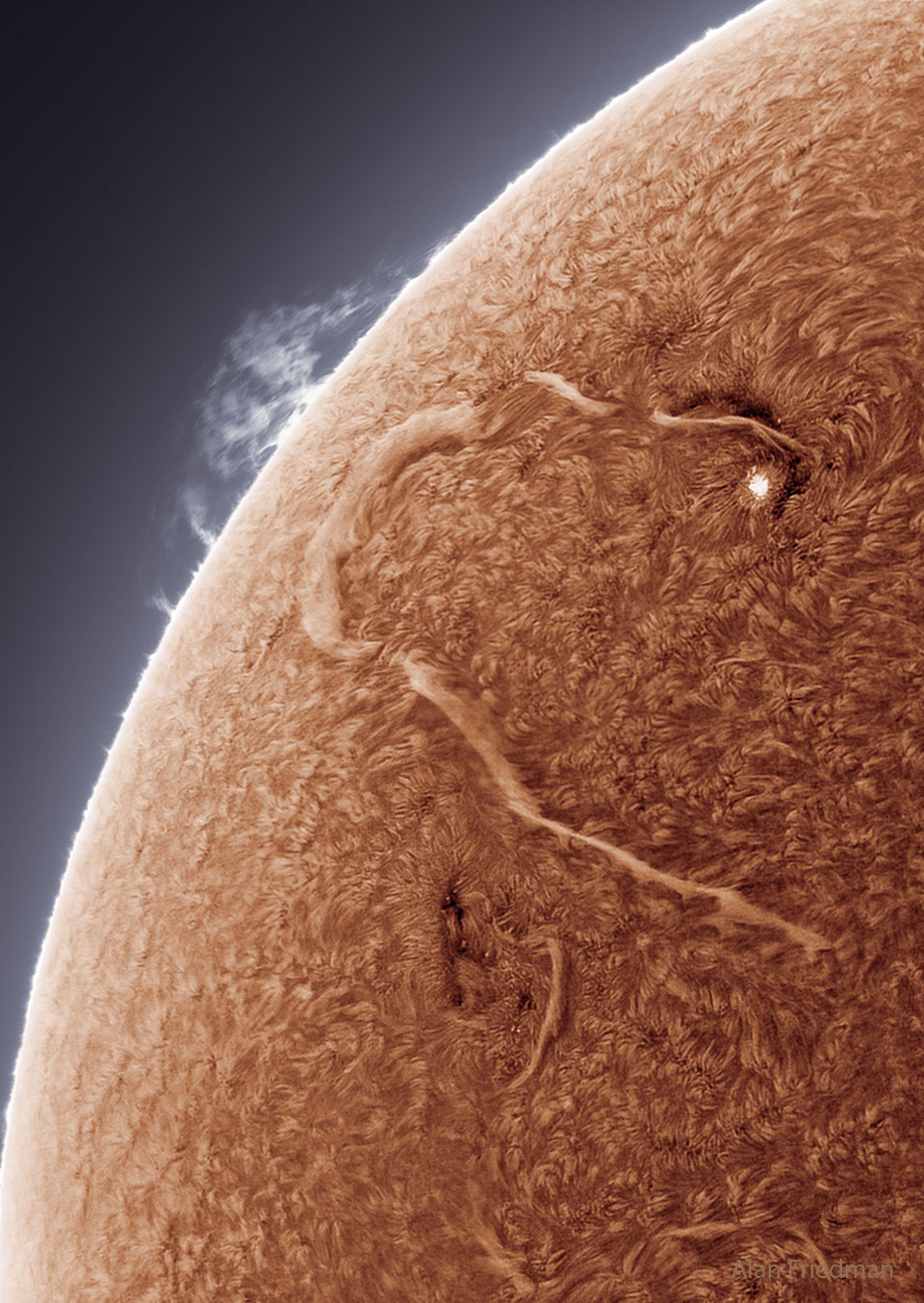 APOD: 2022 September 13 – A Long Snaking Filament on the Sun