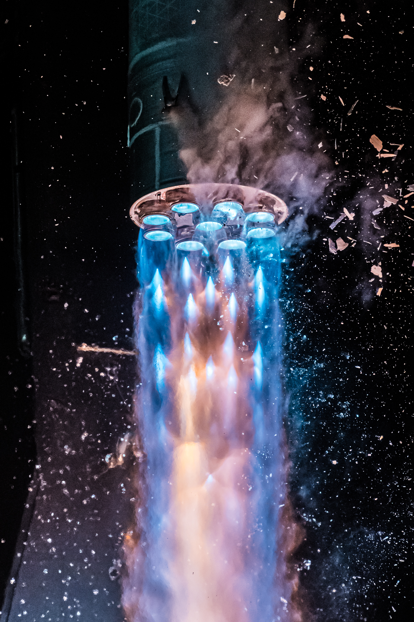 APOD: 2023 April 6 – Terran 1 Burns Methalox