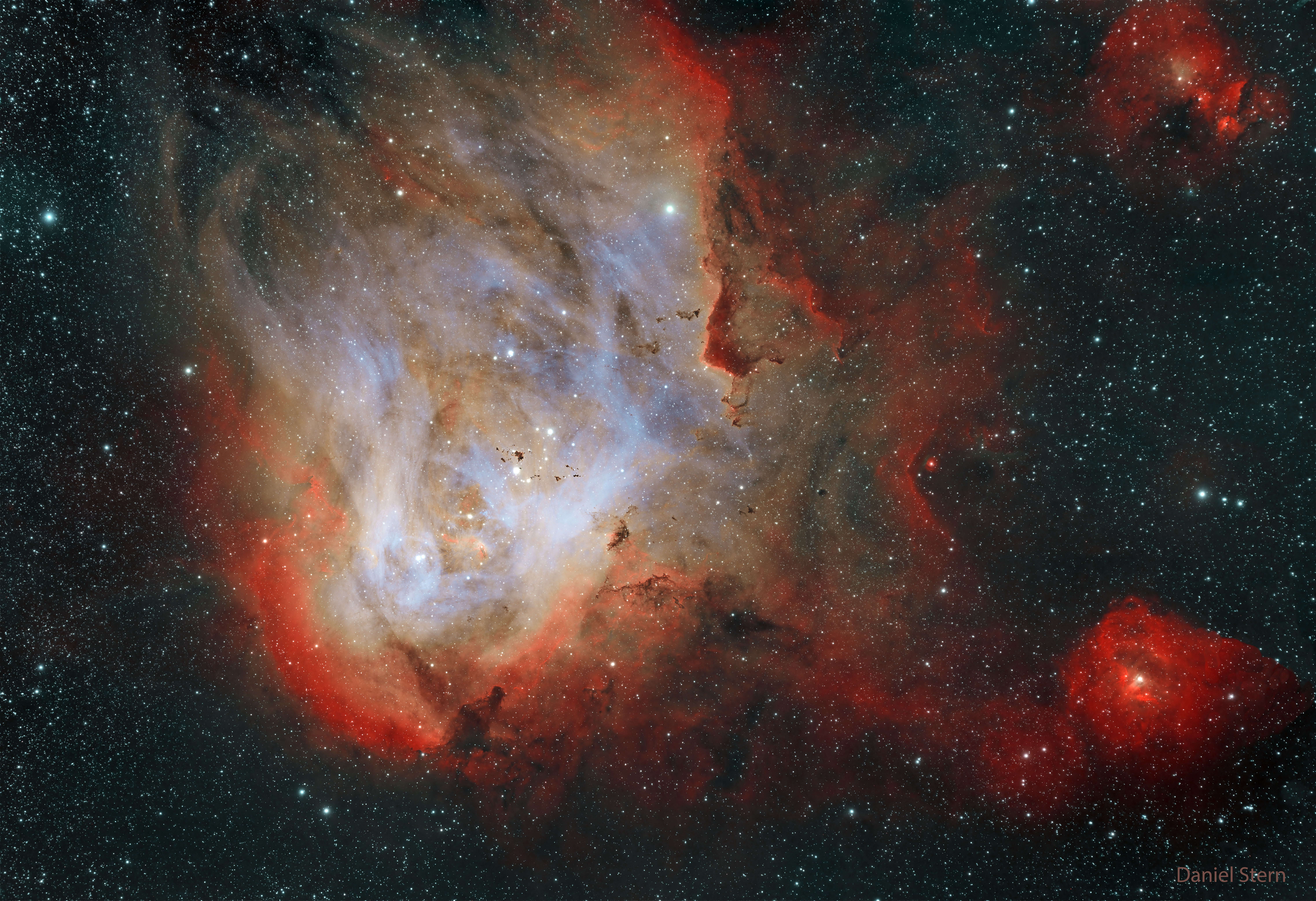 APOD: 2023 April 10 – IC 2944: The Running Chicken Nebula