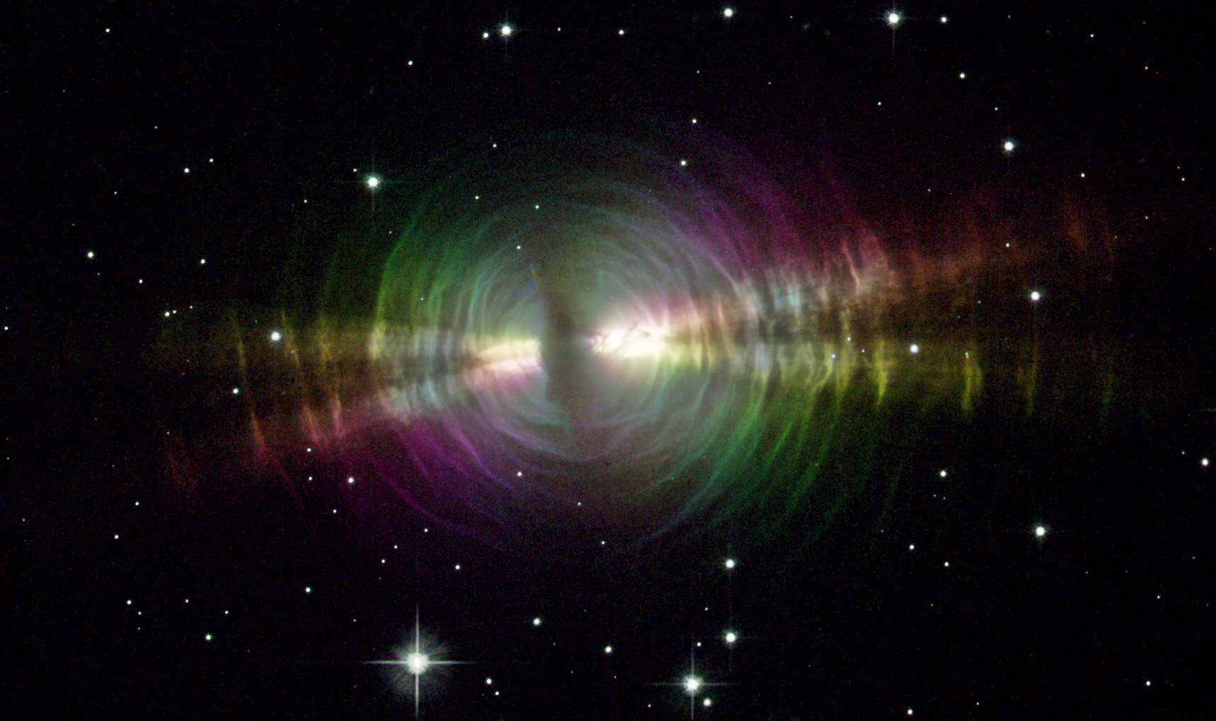 APOD: 2023 April 9 – The Egg Nebula in Polarized Light