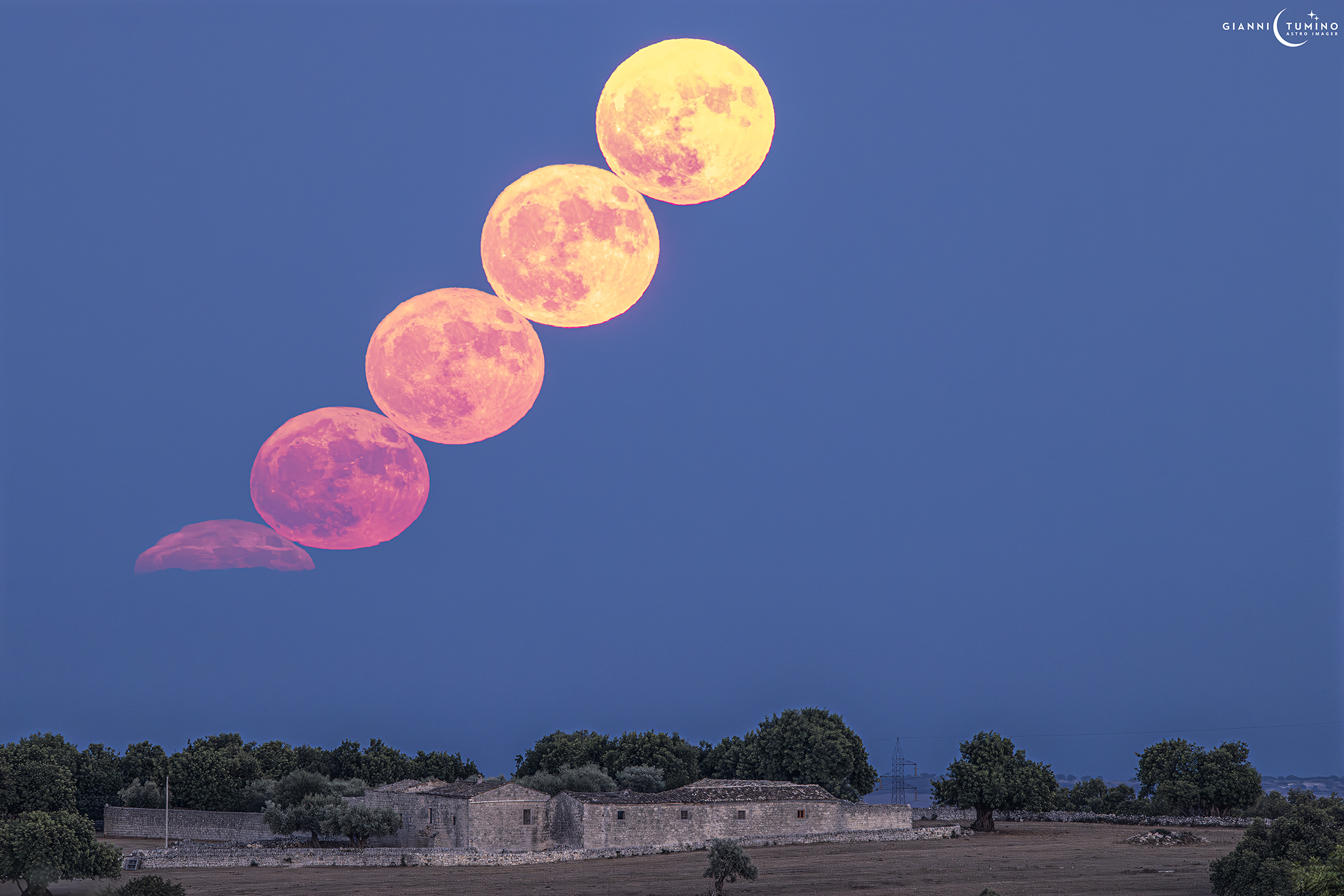 APOD: 2023 August 30 – Full Moons of August