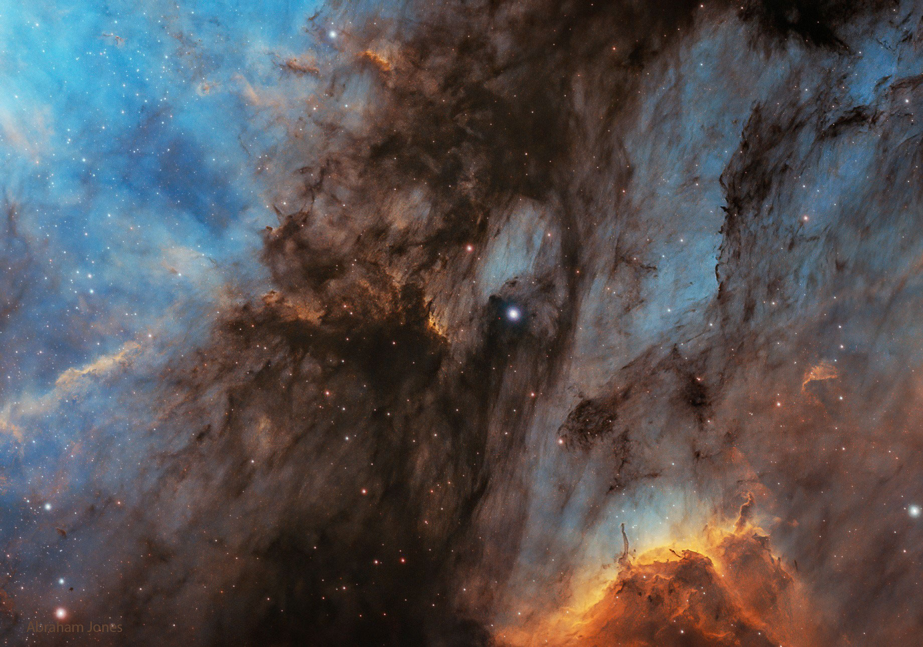 APOD: 2023 August 7 – The Pelican Nebula in Gas, Dust, and Stars