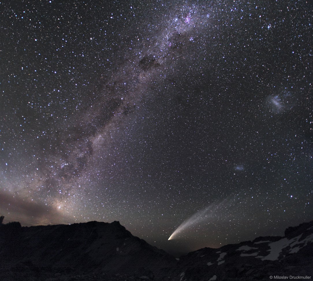 Three Galaxies and a Comet — APOD for 2023-08-27