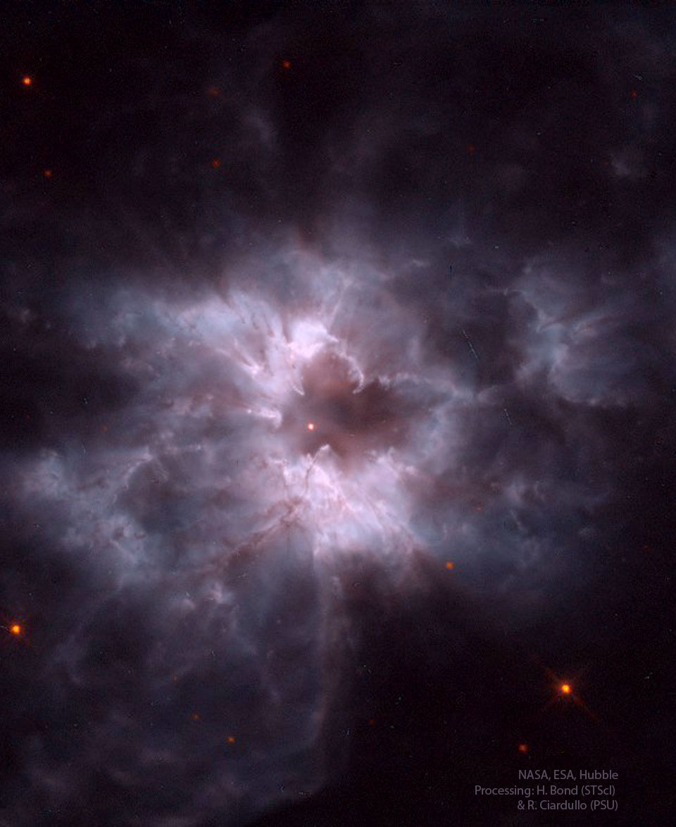 APOD: 2023 December 24 – NGC 2440: Cocoon of a New White Dwarf