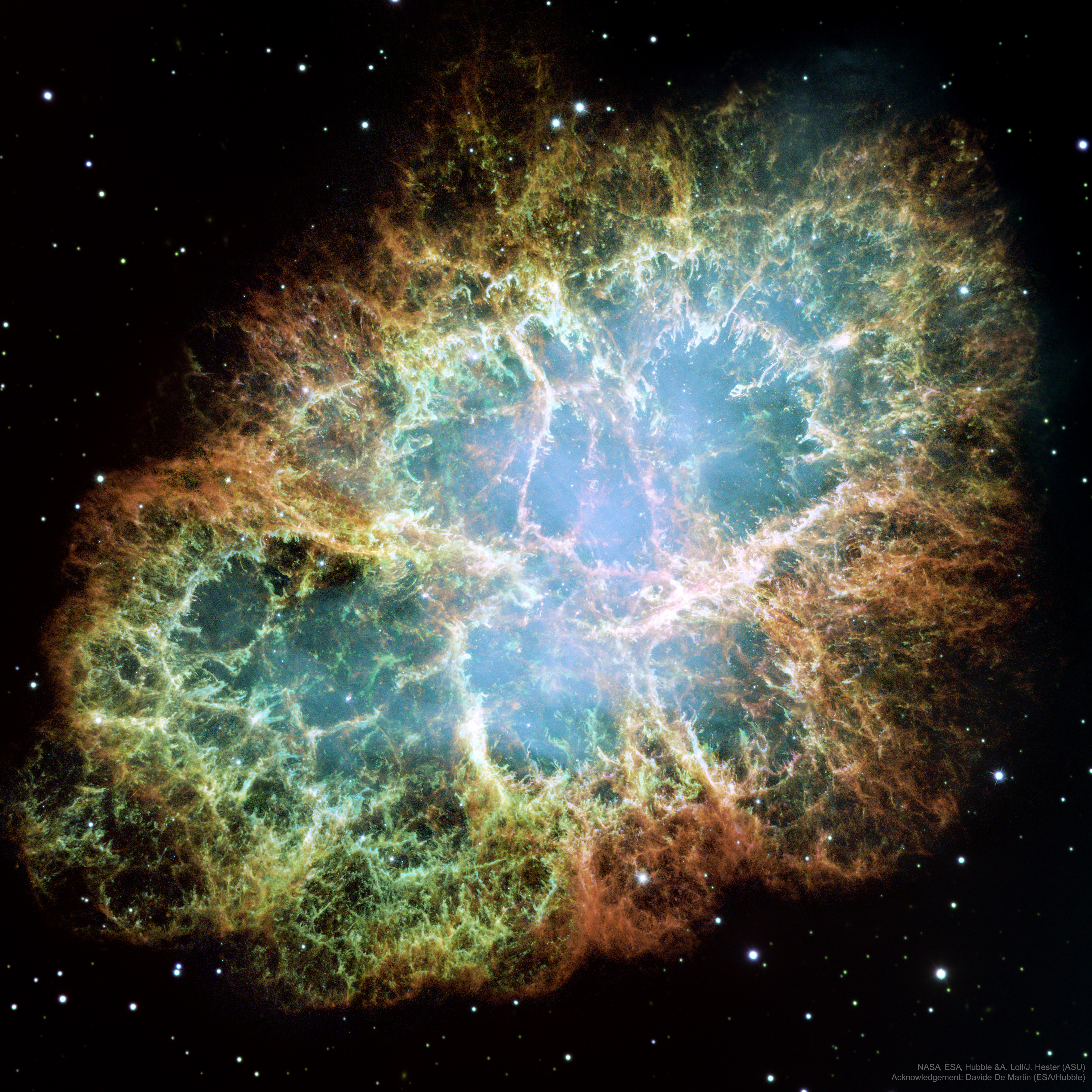APOD: 2023 January 15 – M1: The Crab Nebula from Hubble