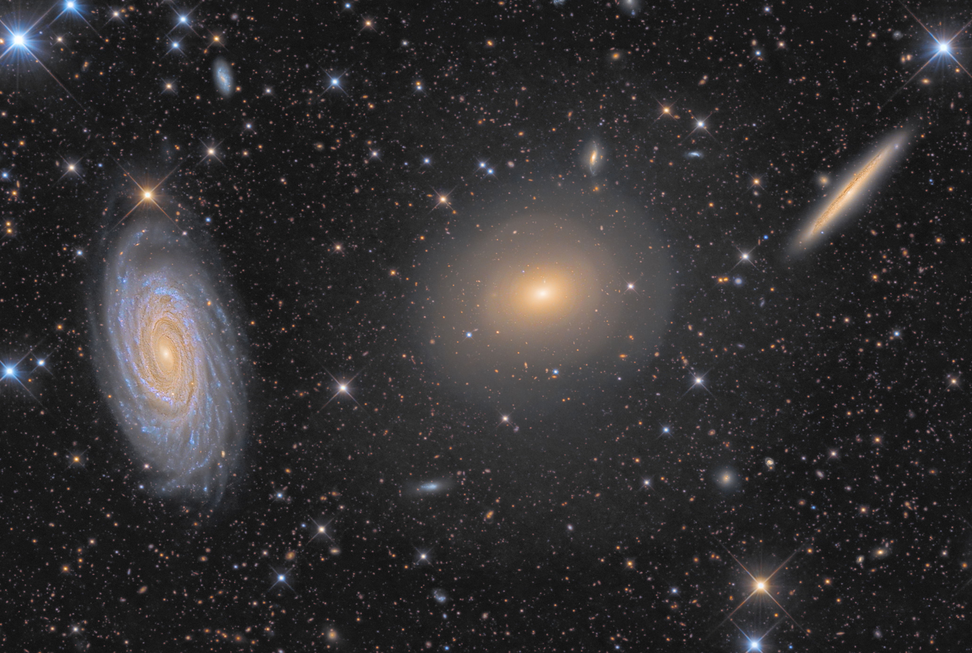 APOD: 2023 July 1 – Three Galaxies in Draco