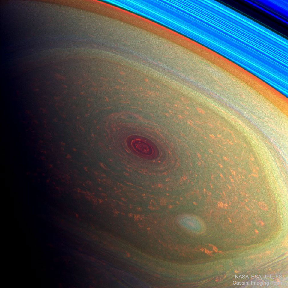 APOD: 2023 June 18 – Saturns Northern Hexagon
