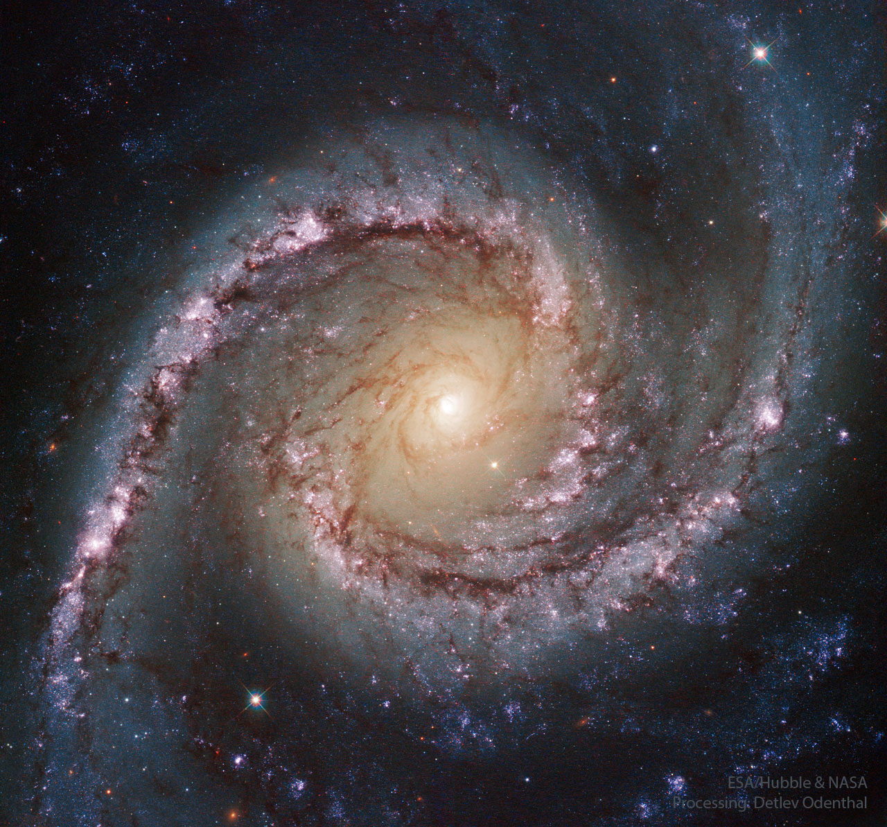 APOD: 2023 May 8 – The Spanish Dancer Spiral Galaxy