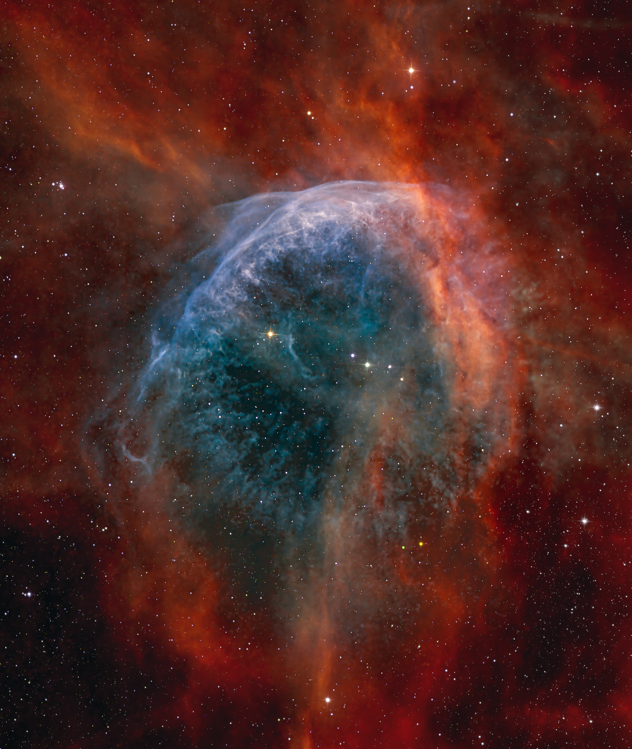 APOD: 2023 May 18 – WR 134 Ring Nebula